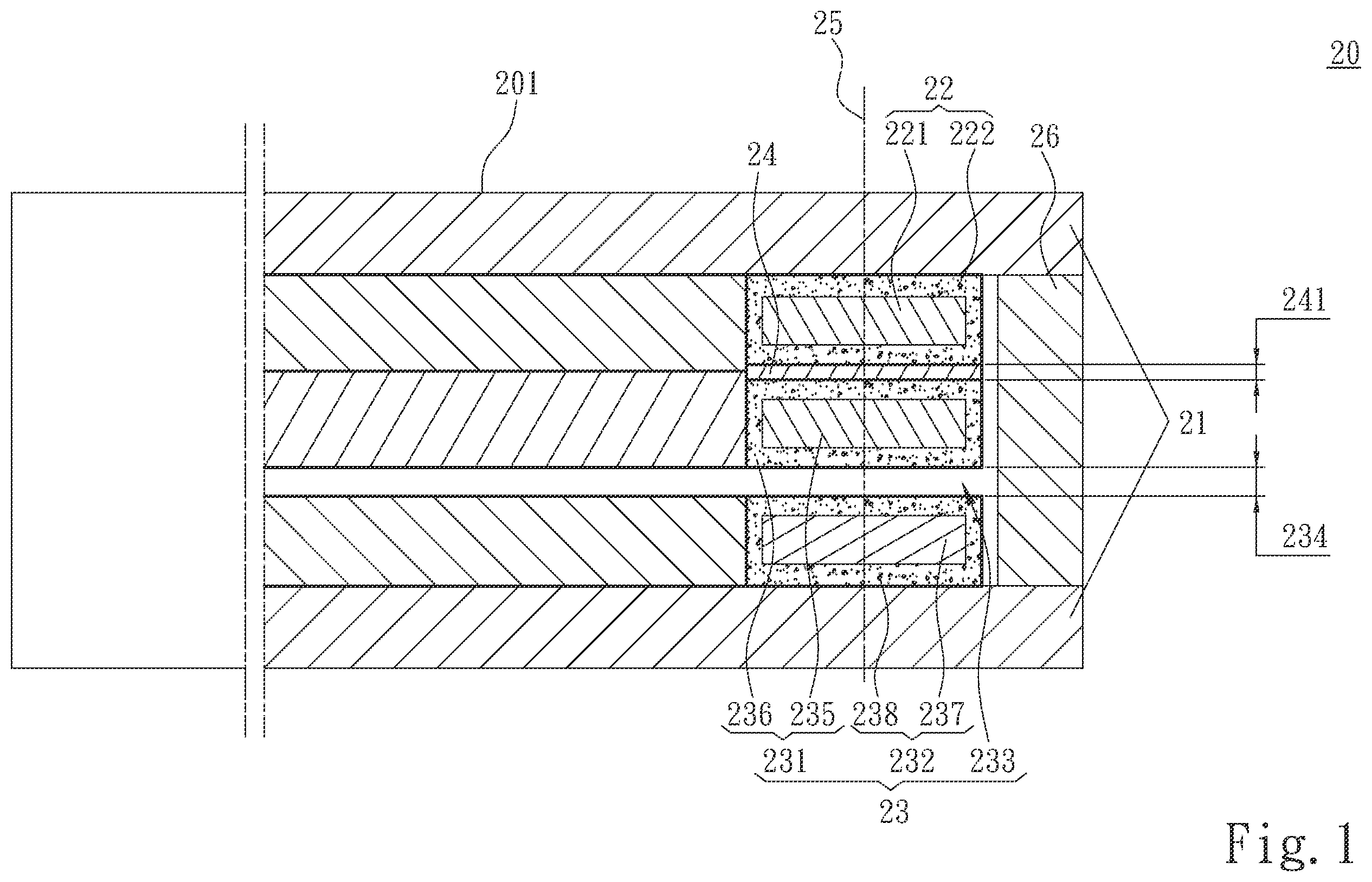 Patent US12492921 — Touch sensor — Figure 1