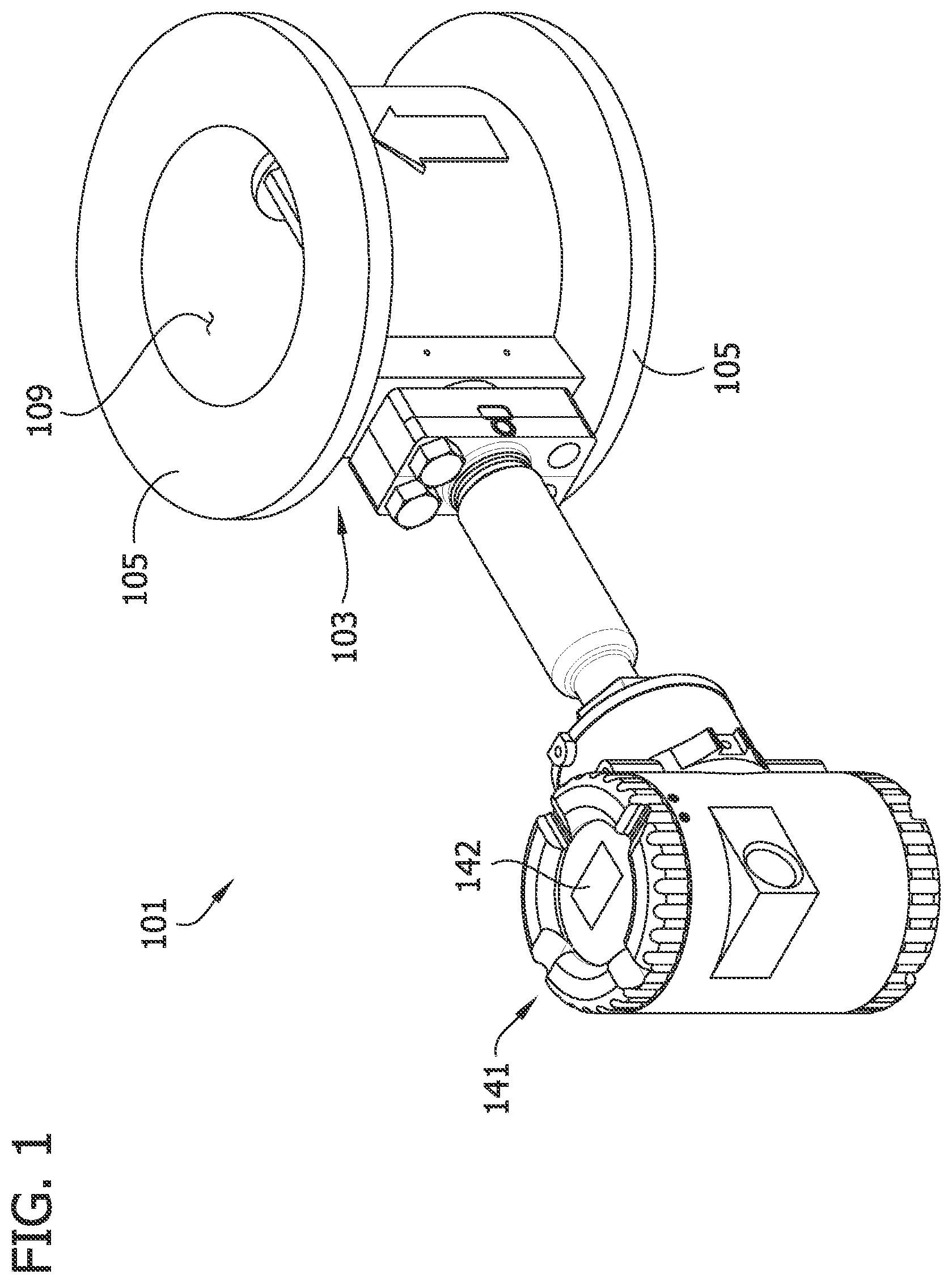 Patent US12492925 Figure 1 – Vortex flowmeter providing extended flow rate measurement