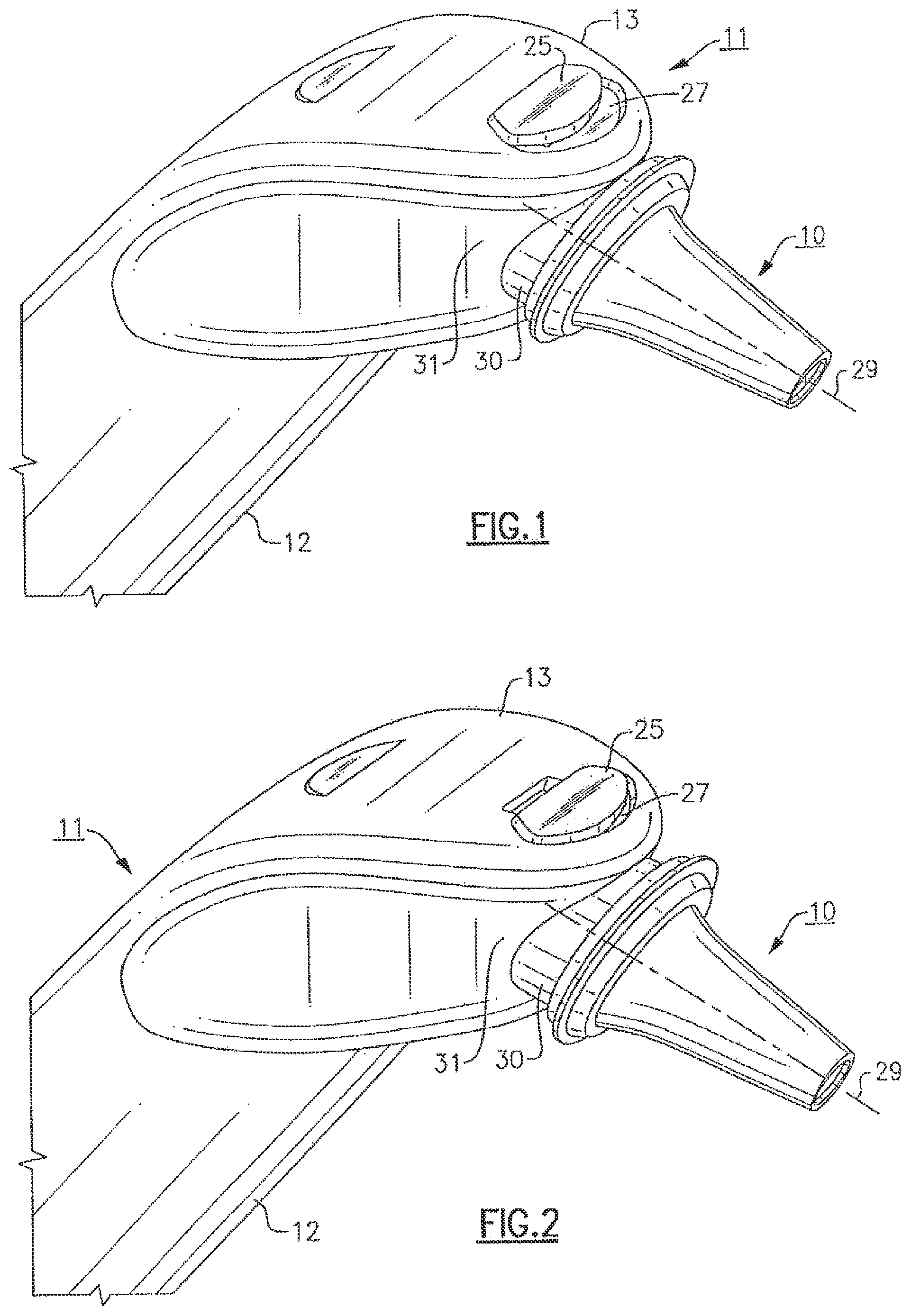 Patent US12492949 — IR thermometry probe cover — Figure 1