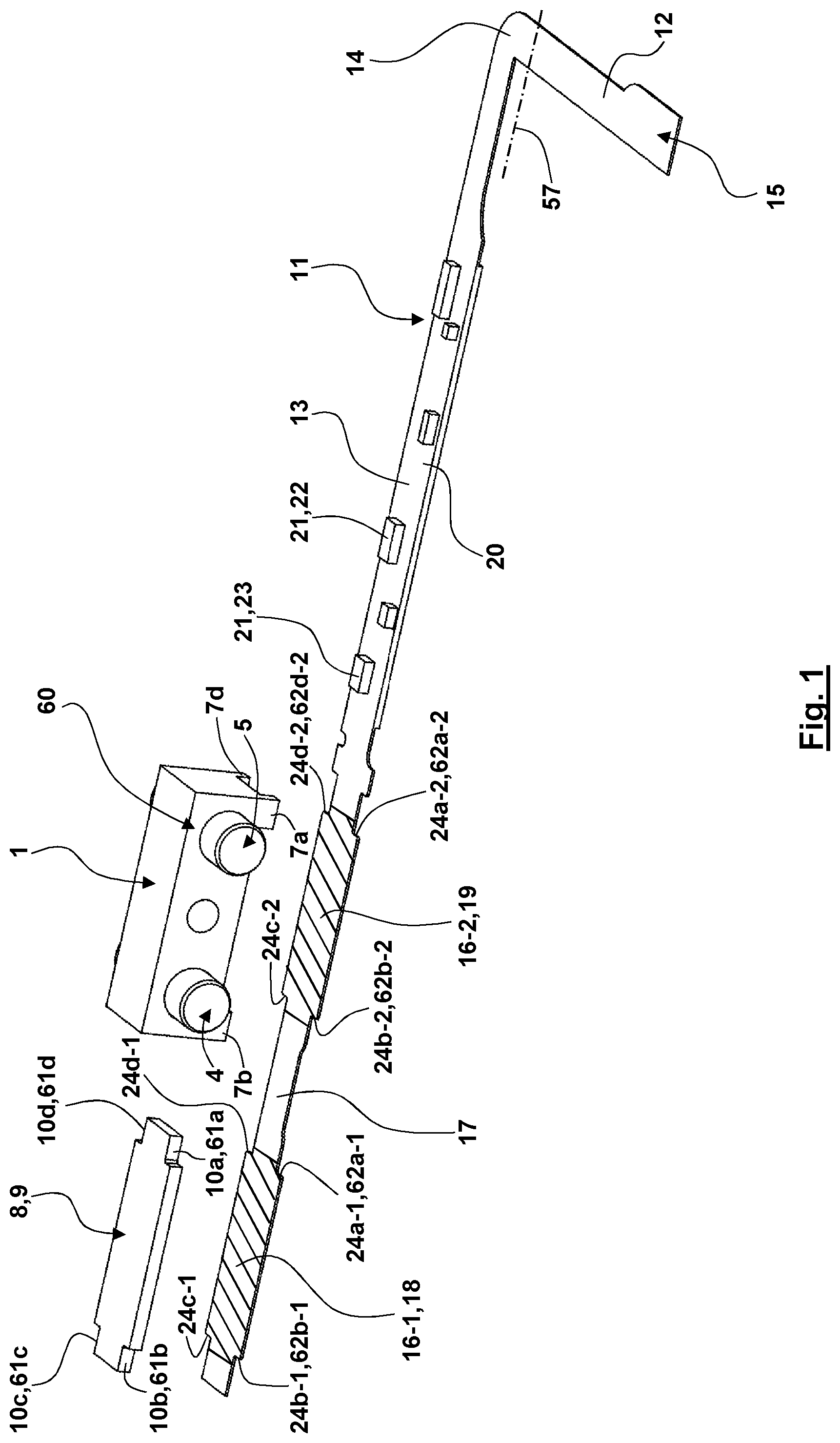 Patent US12492952 — Force sensors for crimping pliers and crimping pliers comprising a force sensor — Figure 1