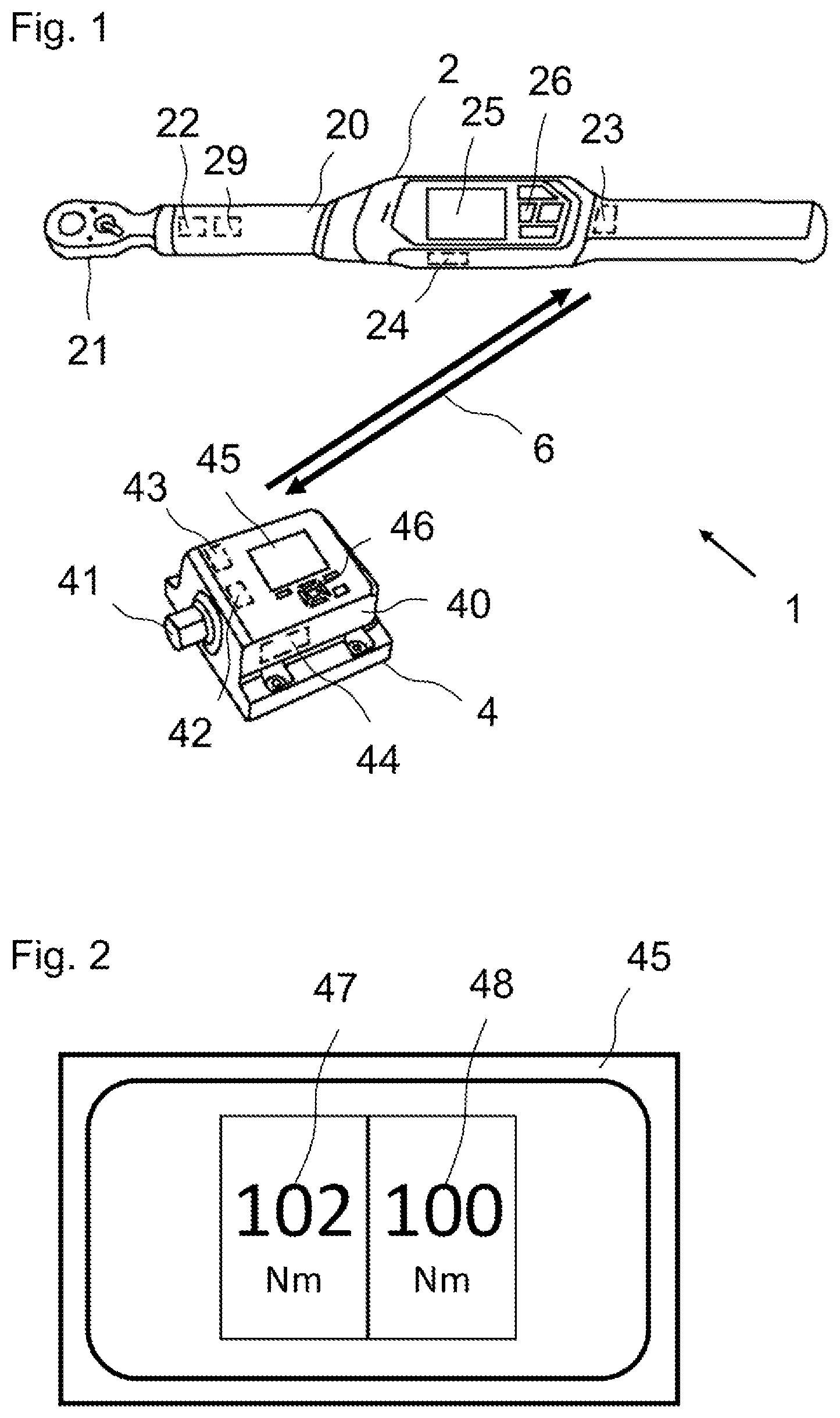 Patent US12492958 — Method and system for unlocking a calibratable electronic torque tool, torque testing device, and torque tool — Figure 1