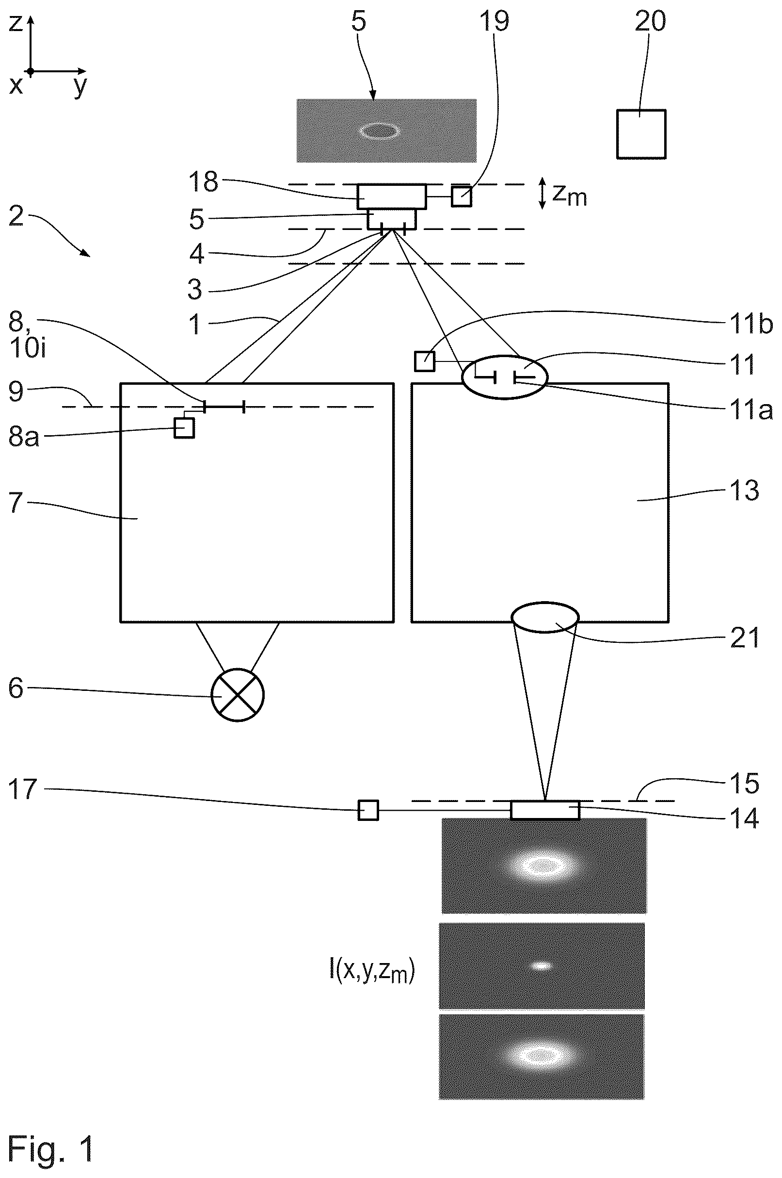 Patent US12492963 — Method for determining an imaging quality of an optical system when illuminated by illumination light within an entrance pupil to be measured — Figure 1