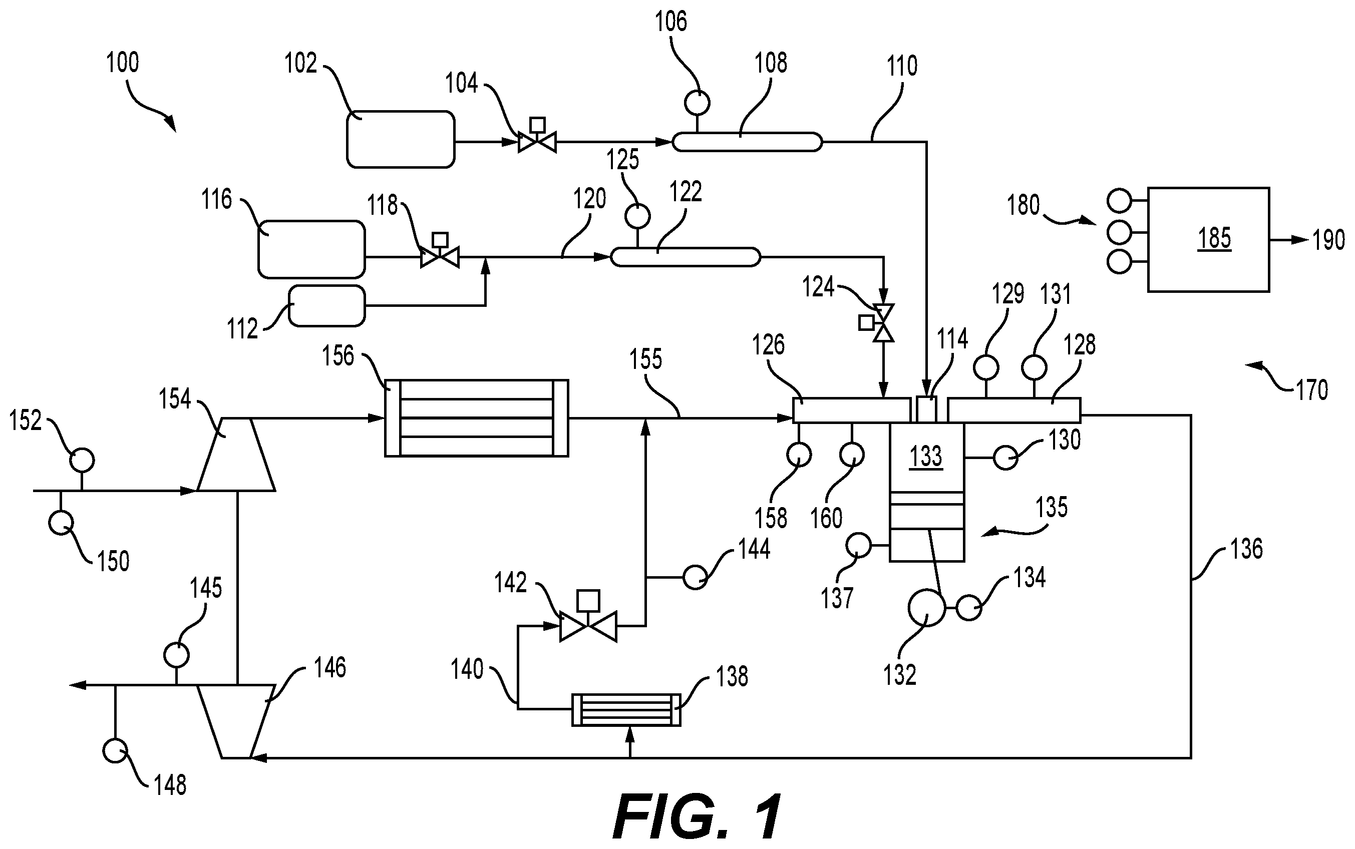 Patent US12492965 Figure 1 – Systems and methods for methane number calculation