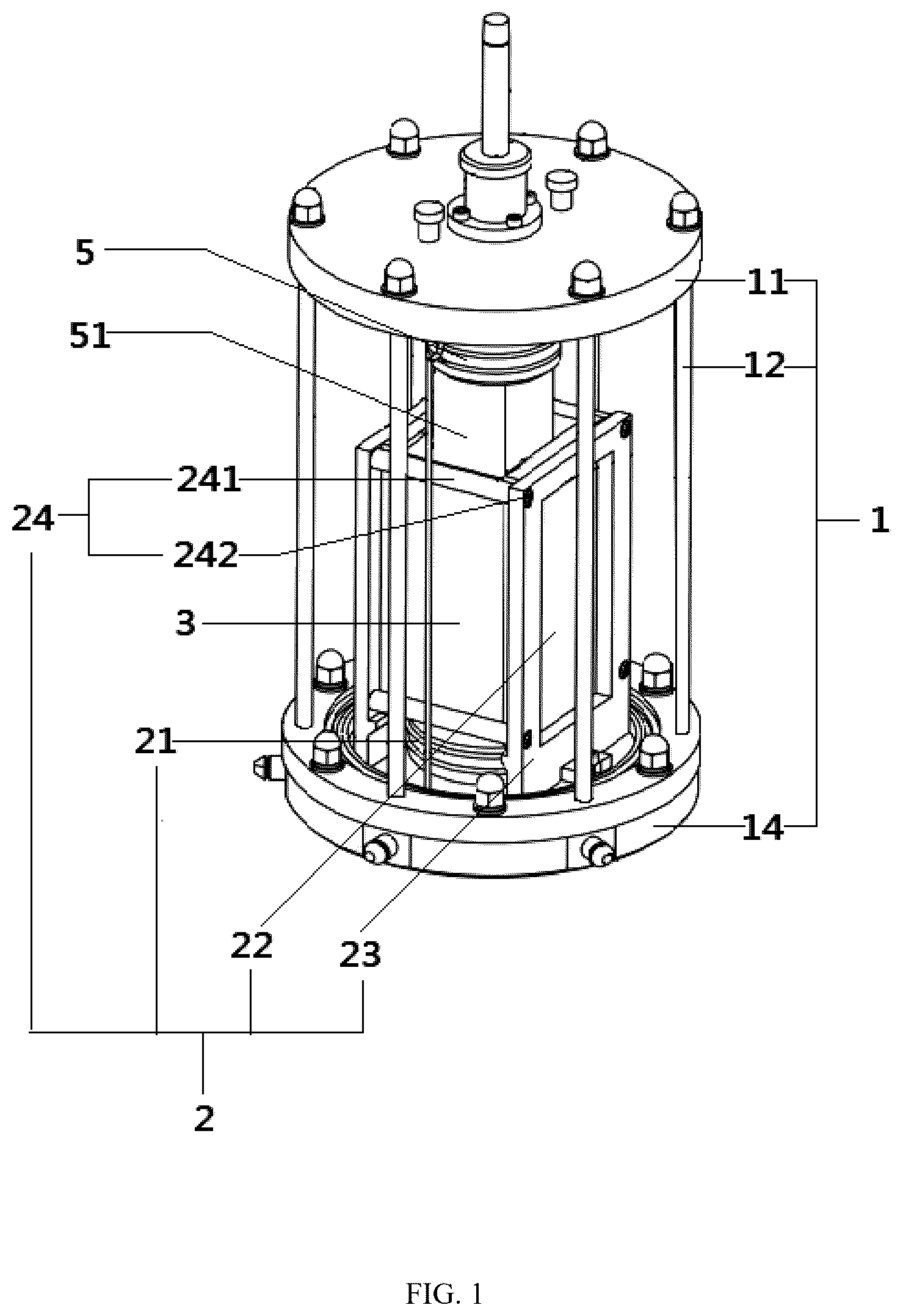 Patent US12492976 — Biaxial test device — Figure 1