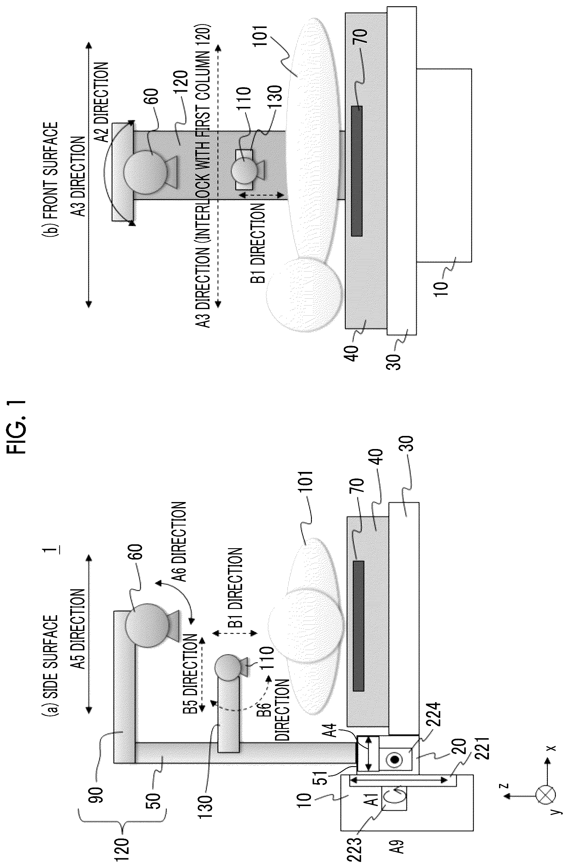 Patent US12496032 Figure 1 – X-ray imaging apparatus and X-ray imaging method