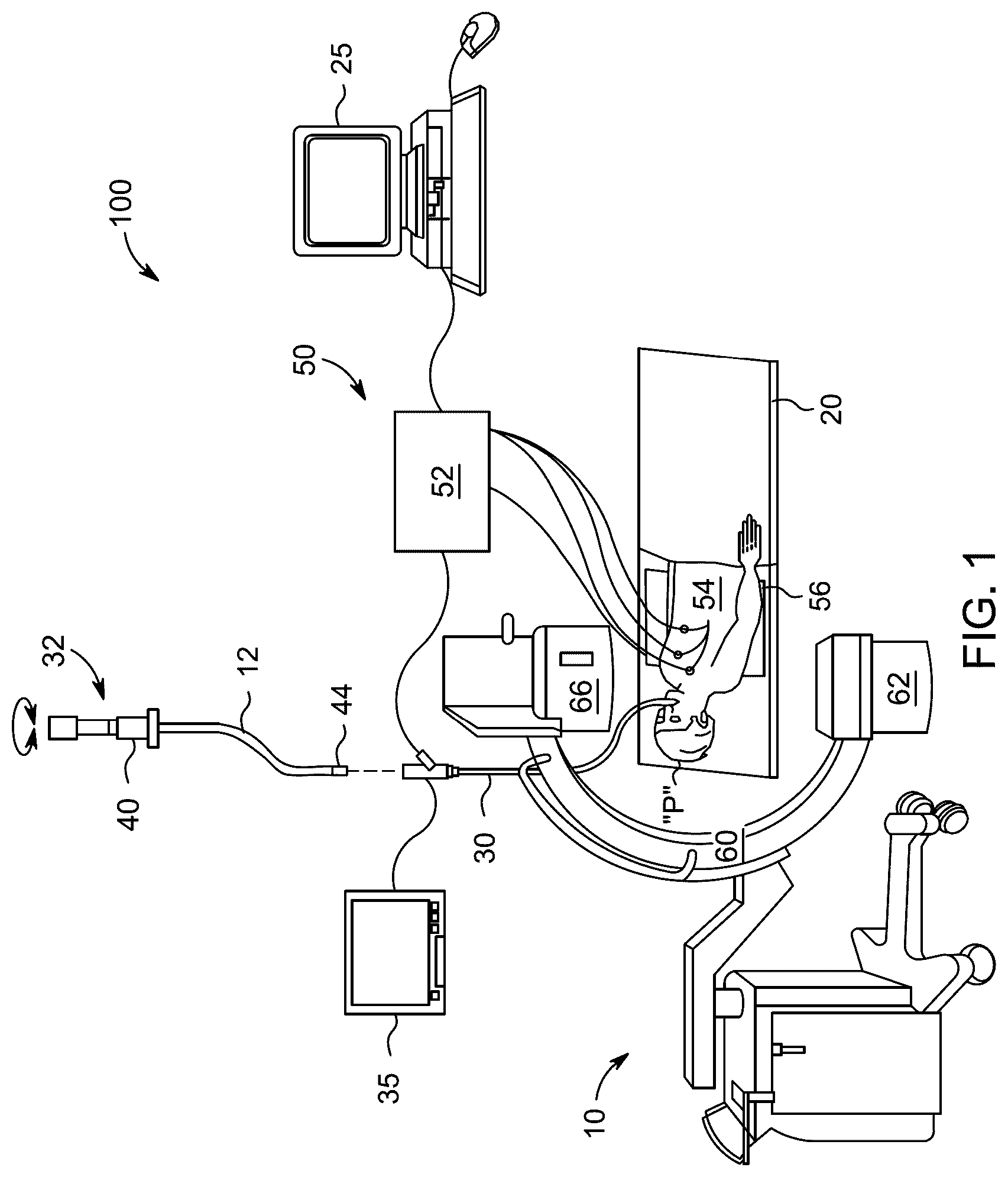 Patent US12496035 — Systems and methods for C-arm fluoroscope camera pose refinement with secondary movement compensation — Figure 1