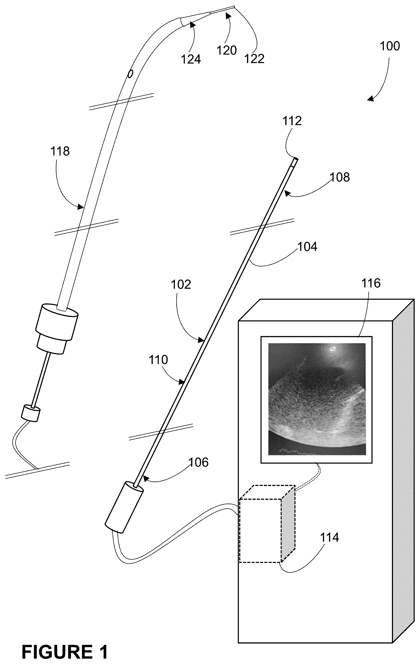 Patent US12496041 — Medical device assembly and related methods — Figure 1
