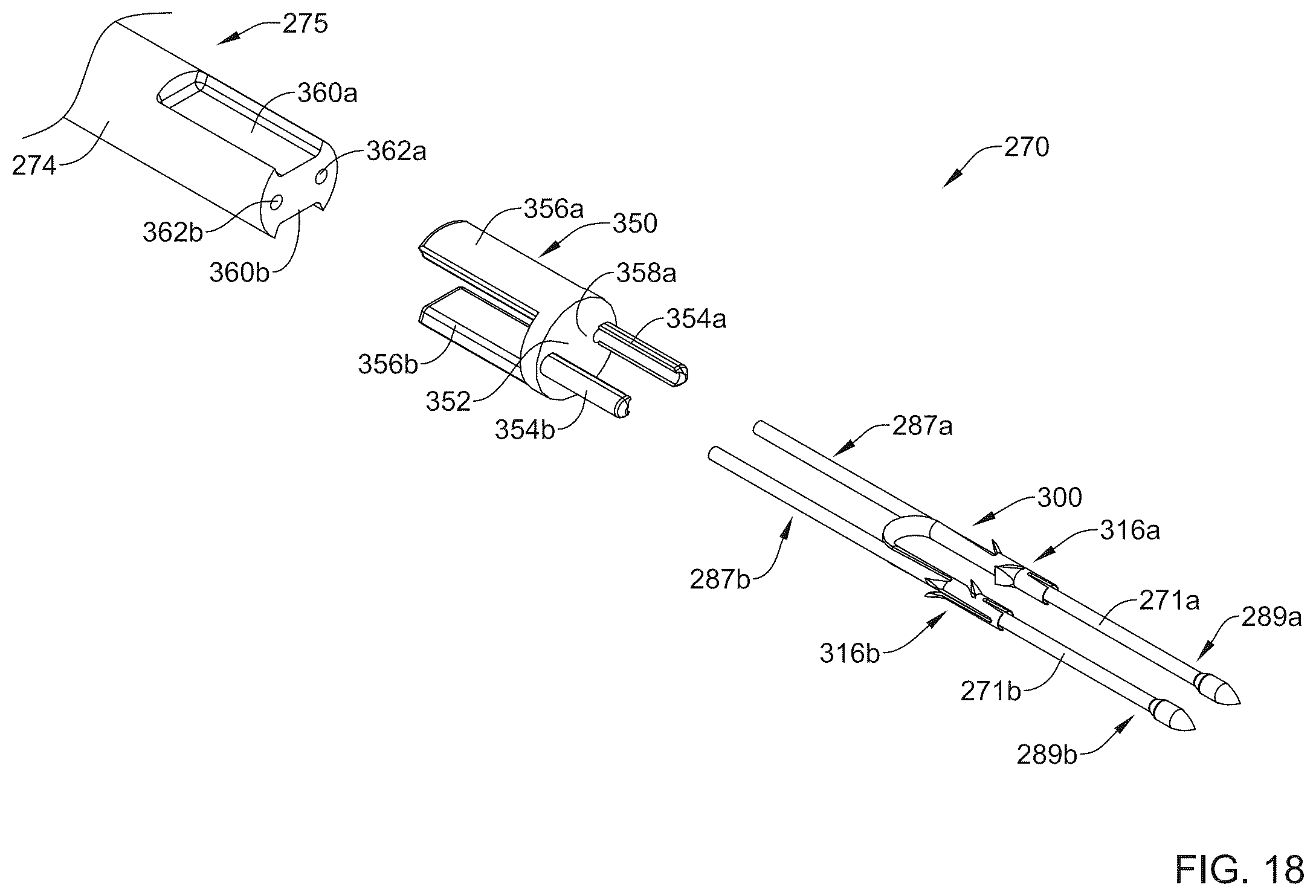 Patent US12496062 Figure 18 – Bone anchor delivery system