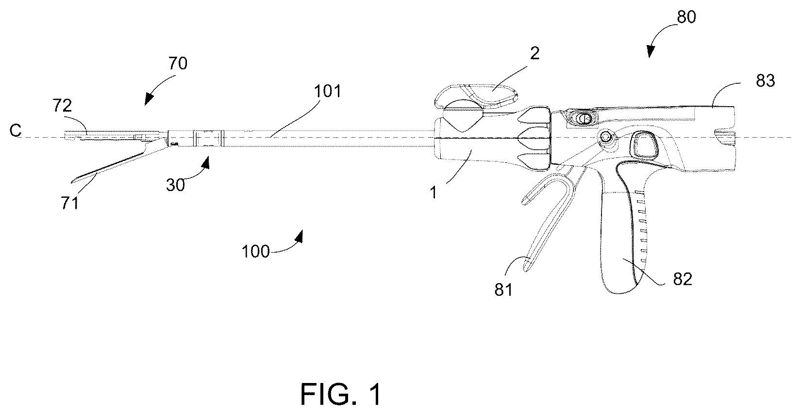 Patent US12496063 — Surgical instrument — Figure 1