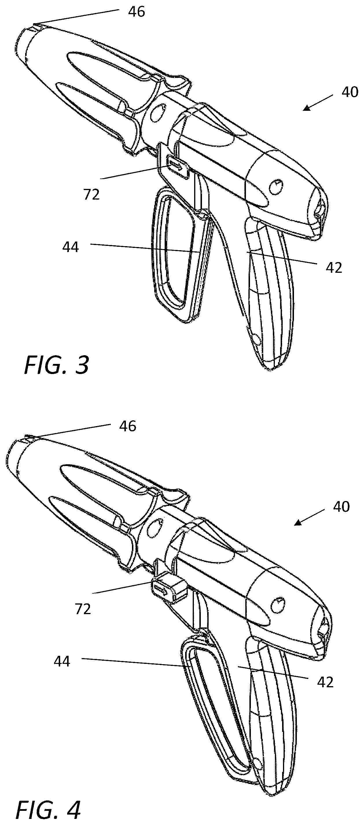 Patent US12496066 Figure 3 – Surgical stapler handle assembly having actuation mechanism with longitudinally rotatable shaft