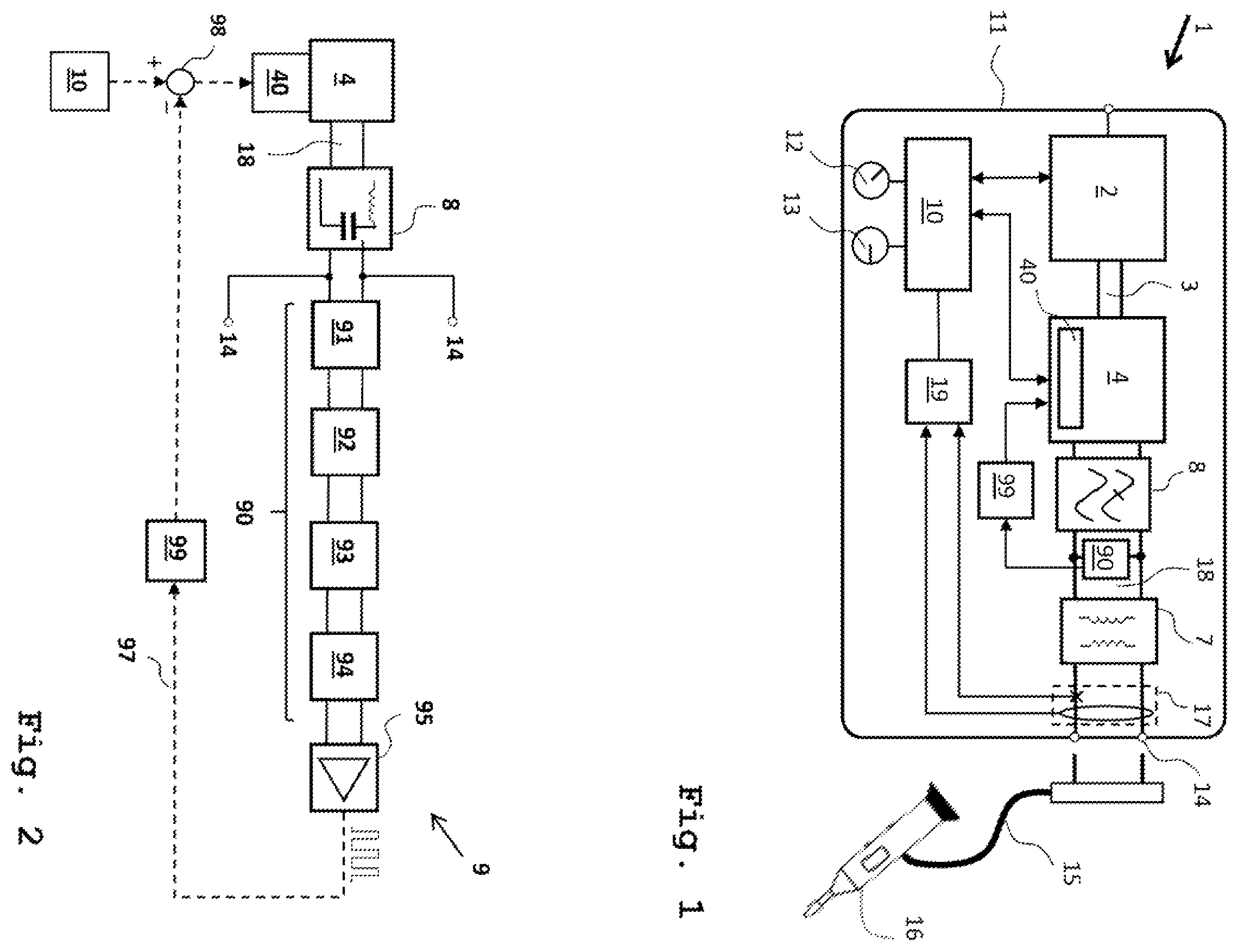 Patent US12496116 — Electrosurgical generator having an inverter — Figure 1