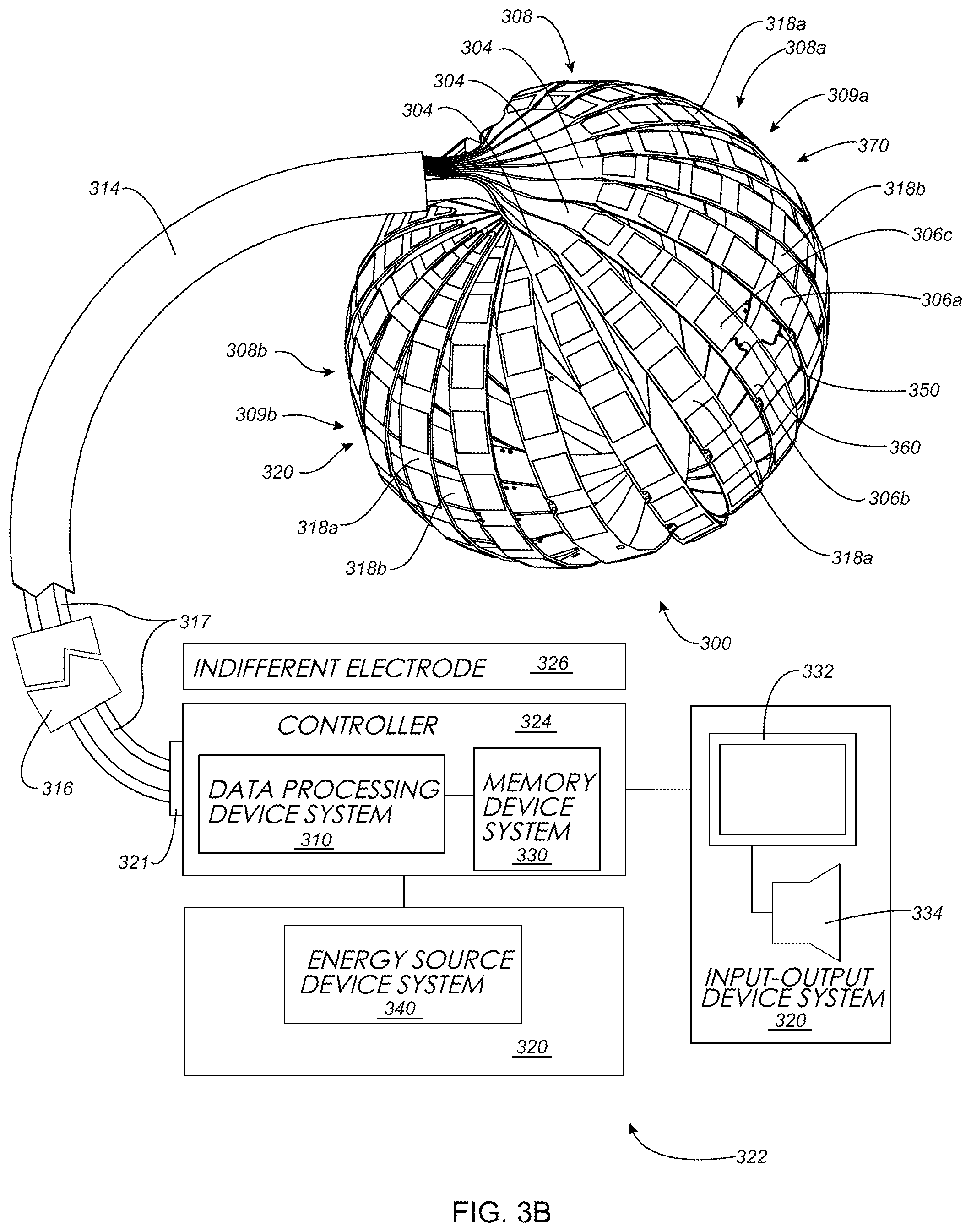 Patent US12496127 Figure 4 – High-density electrode-based medical device system