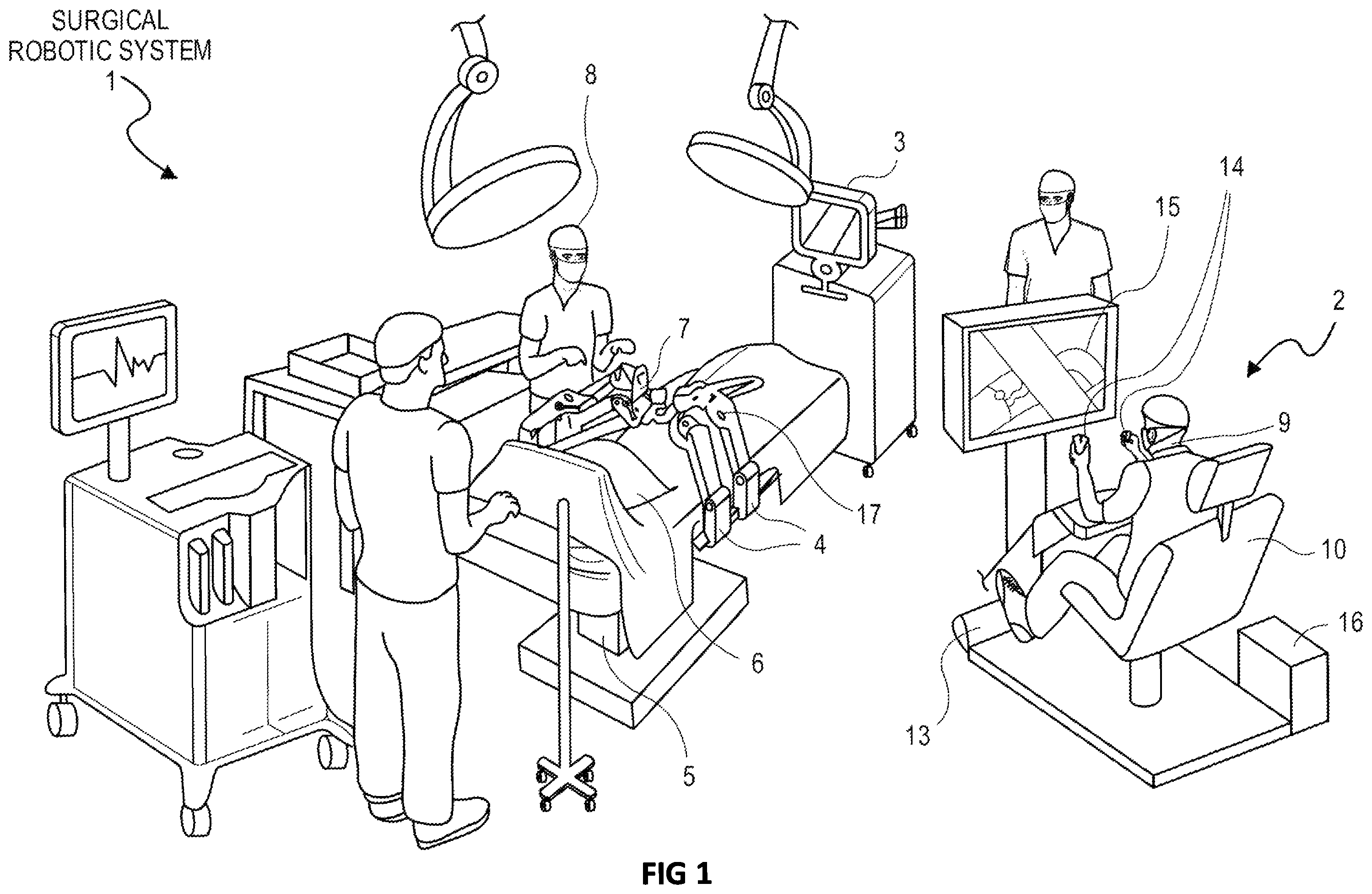 Patent US12496145 — 3D visualization enhancement for depth perception and collision avoidance — Figure 1