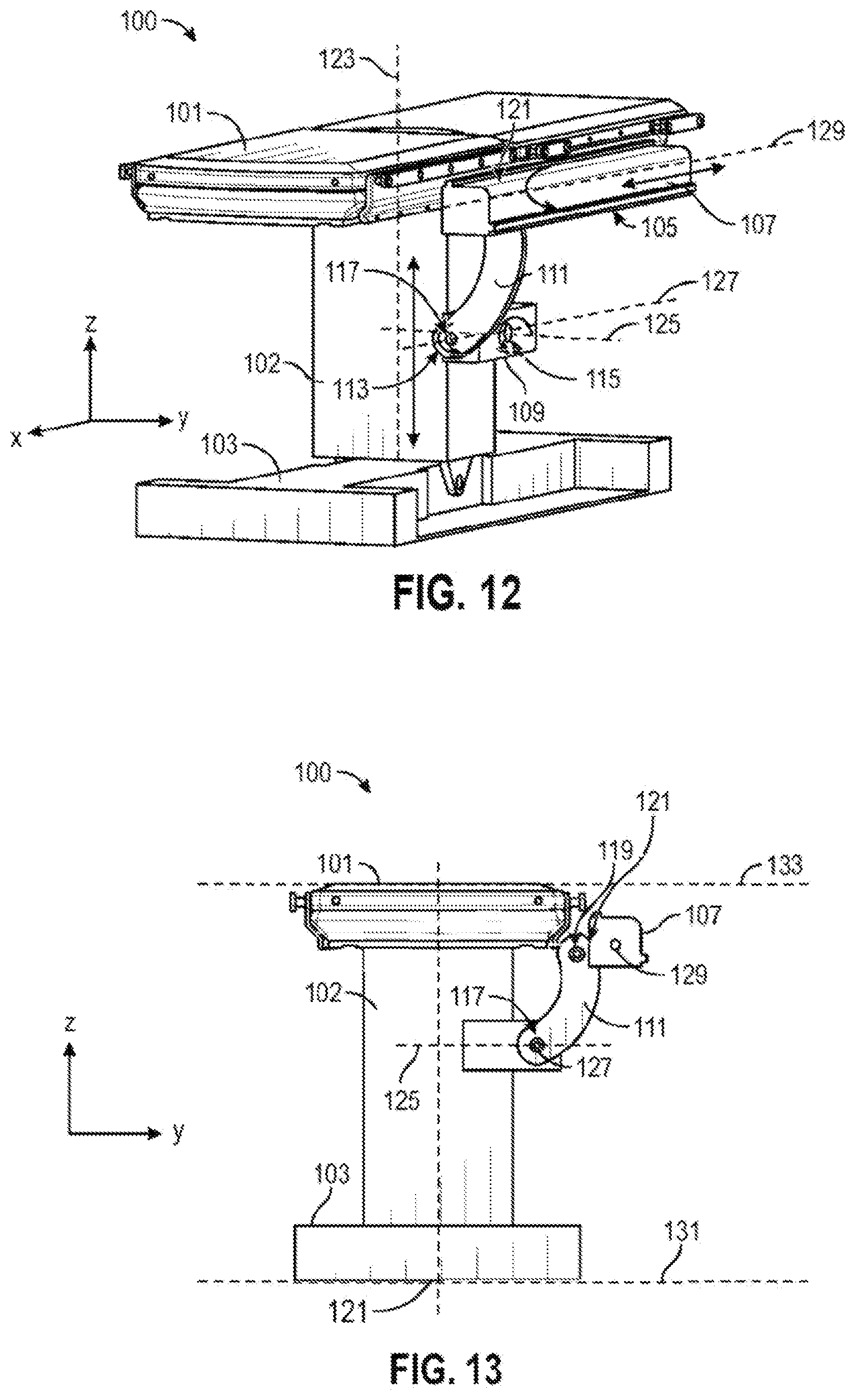 Patent US12496151 Figure 12 – Self-aligned docking for a robotic surgical platform