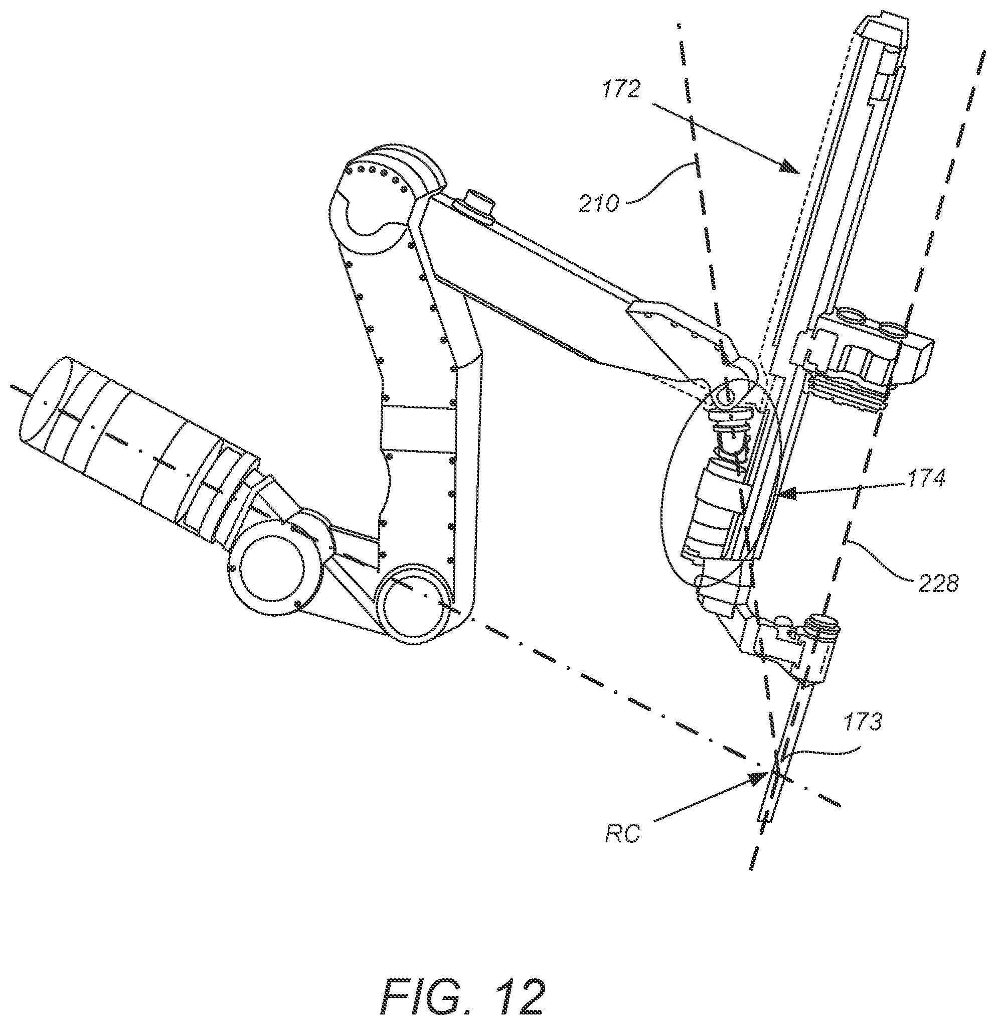 Patent US12496157 Figure 9 – Redundant axis and degree of freedom for hardware-constrained remote center robotic manipulator