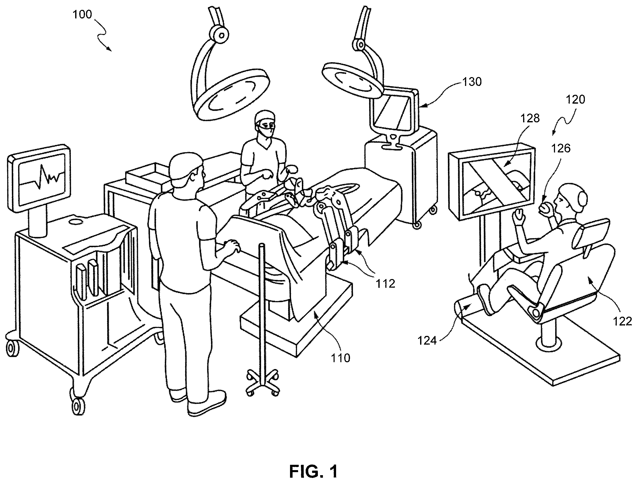 Patent US12496160 — Anomaly detection in instruments in a surgical robotic system — Figure 1