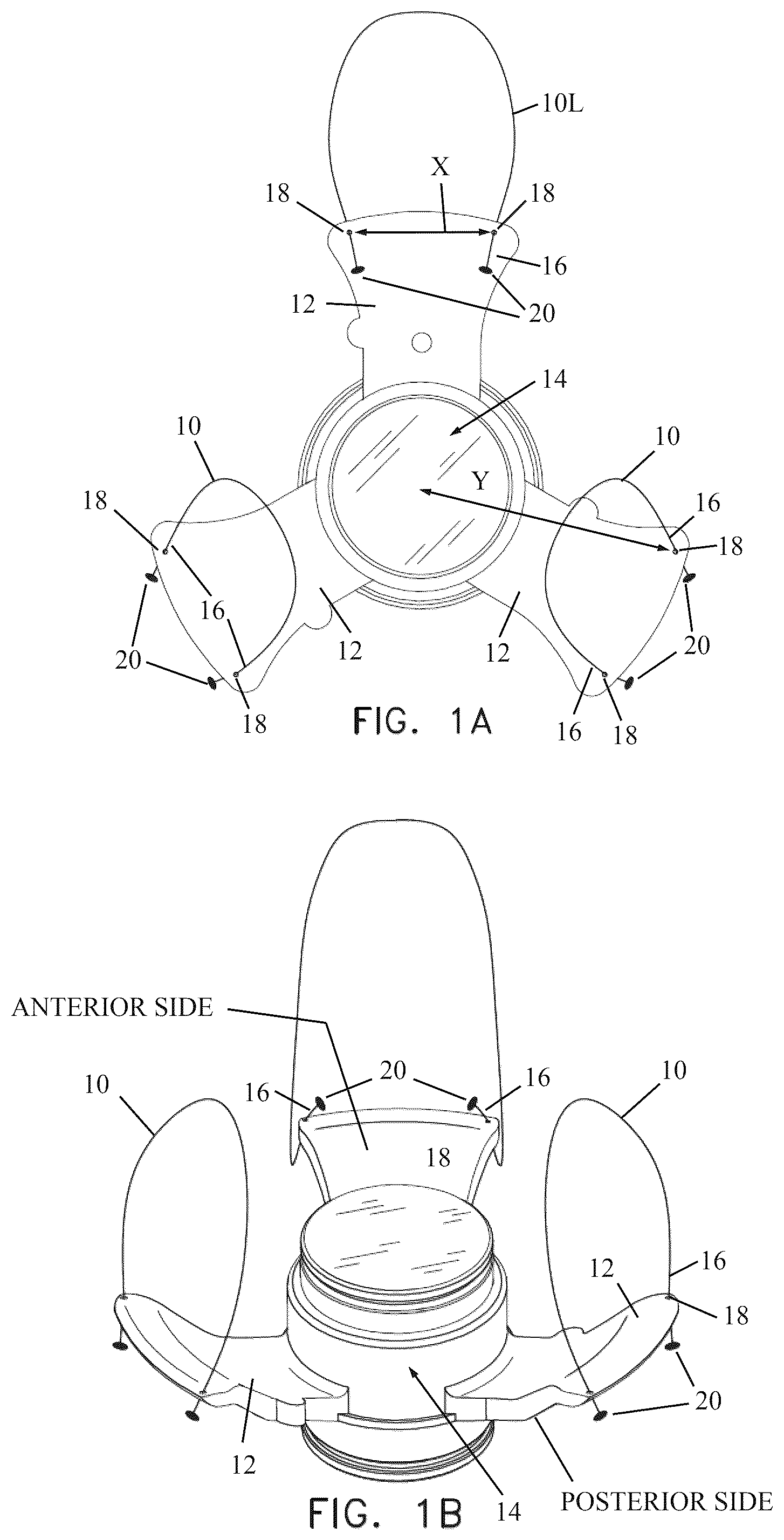 Patent US12496186 — Secondary haptic loops for fixation of intraocular device — Figure 1