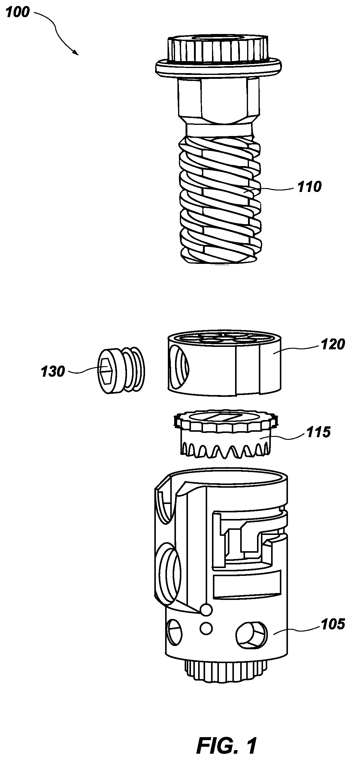 Patent US12496196 — Vertebral body replacement and insertion device — Figure 1