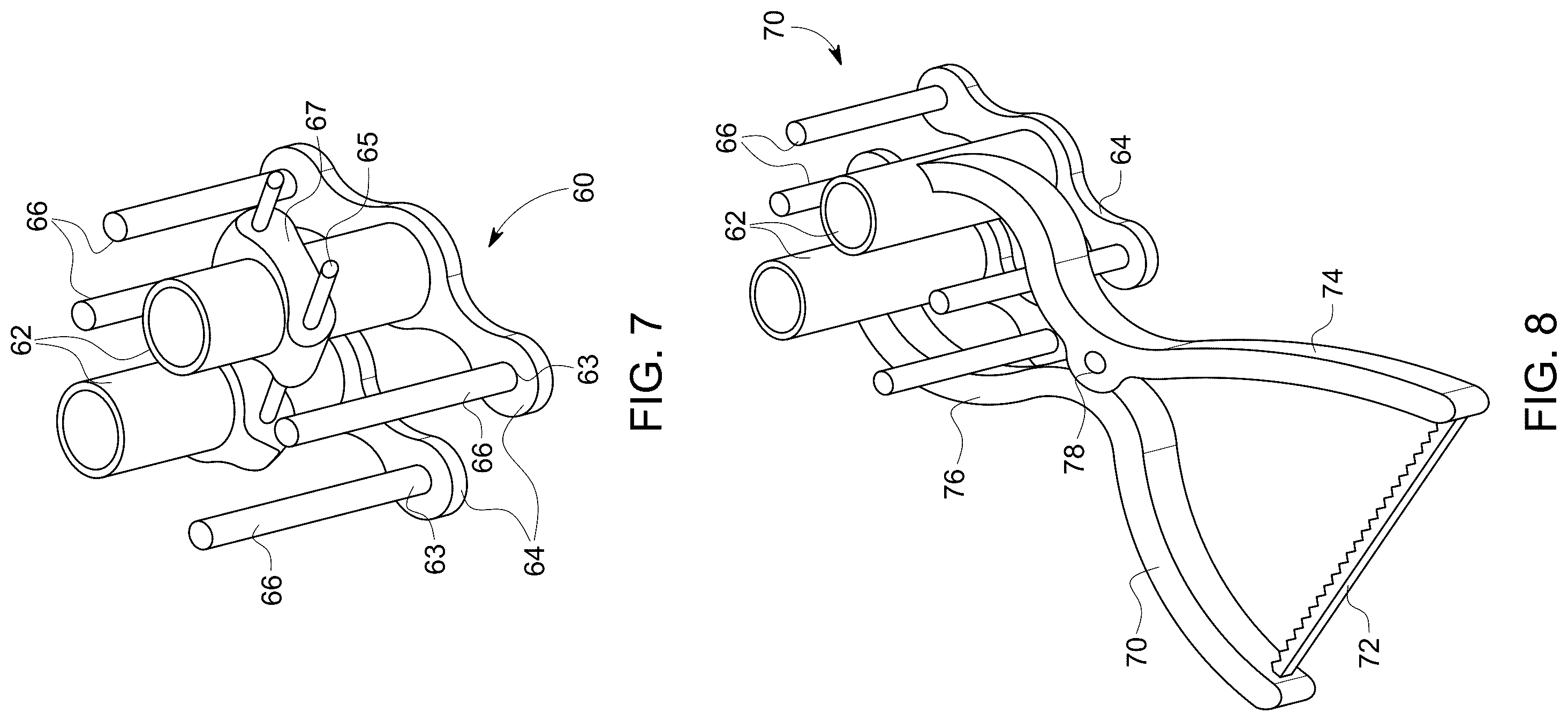 Patent US12496198 Figure 4 – Dowel guide instrument and method for treating mid-foot disorders
