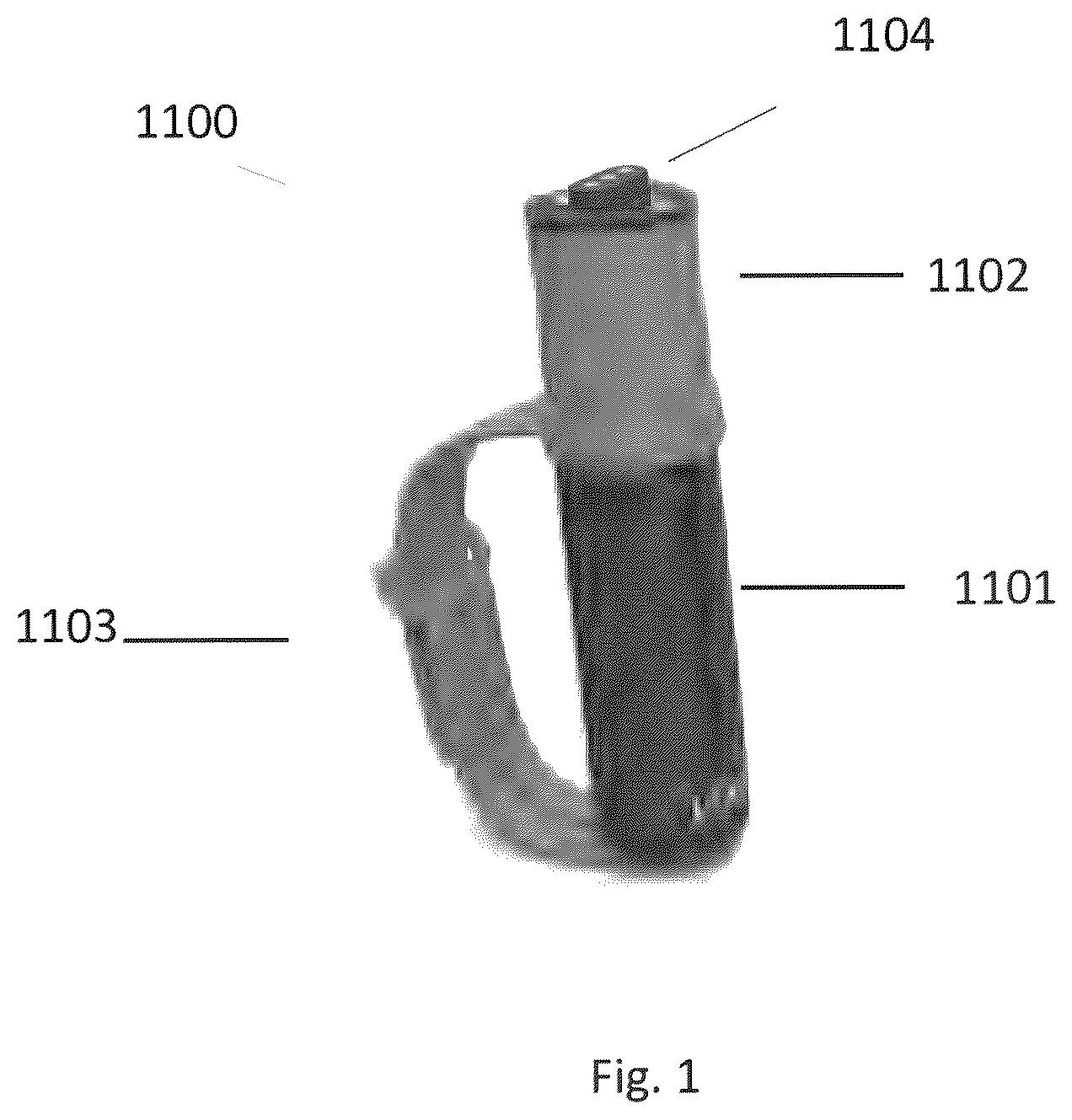 Patent US12496204 — Feedback and calibration system for cosmetic applicator configured for users with limited mobility — Figure 1