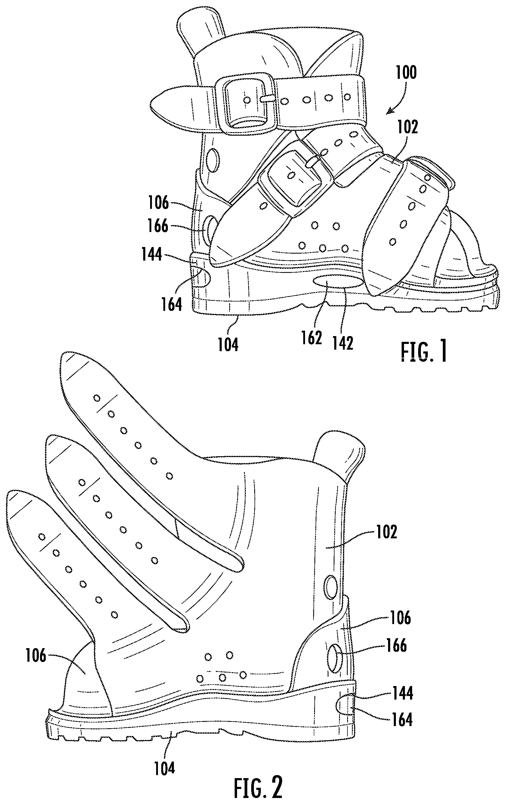 Patent US12496207 — Orthotic brace and clip attachment mechanism — Figure 1