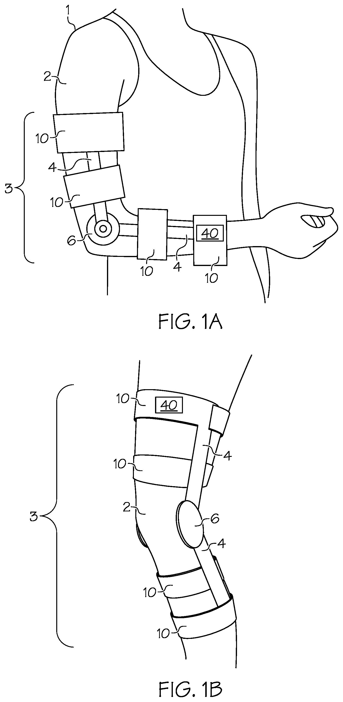 Patent US12496209 — Appendage pressurization devices comprising artificial muscles — Figure 1