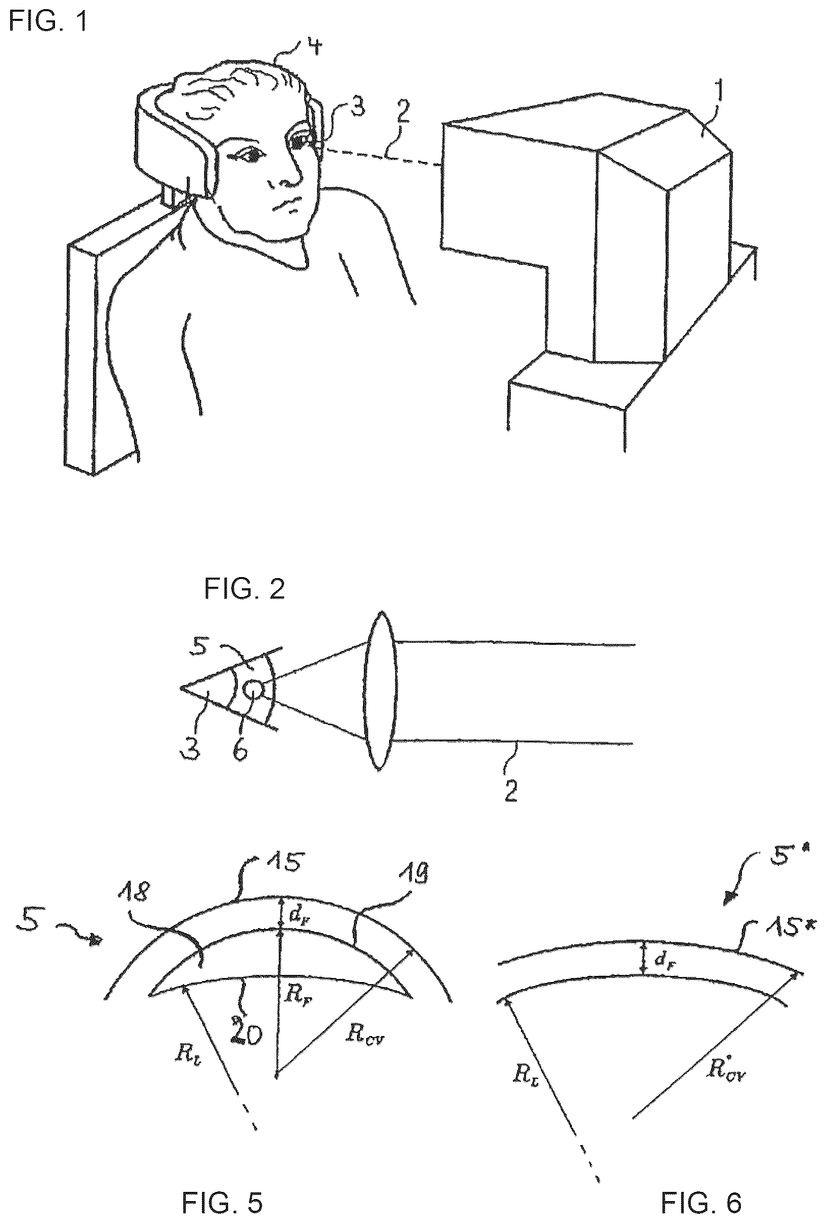 Patent US12496223 — Treatment apparatus for surgical correction of defective eyesight, method of generating control data therefore, and method for surgical correction of defective eyesight — Figure 1