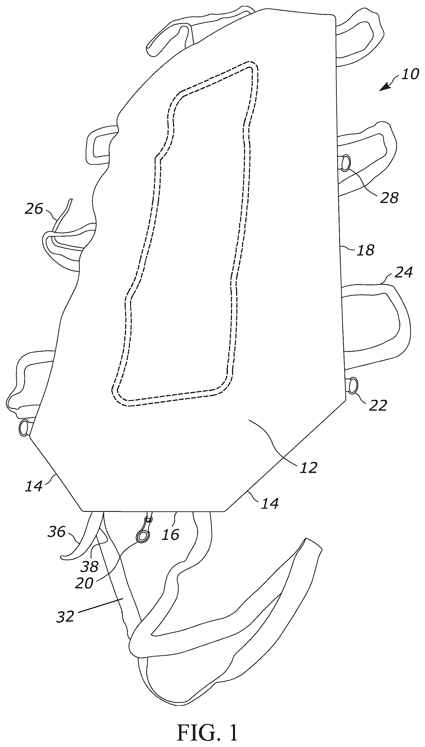 Patent US12496239 — Transport device — Figure 1