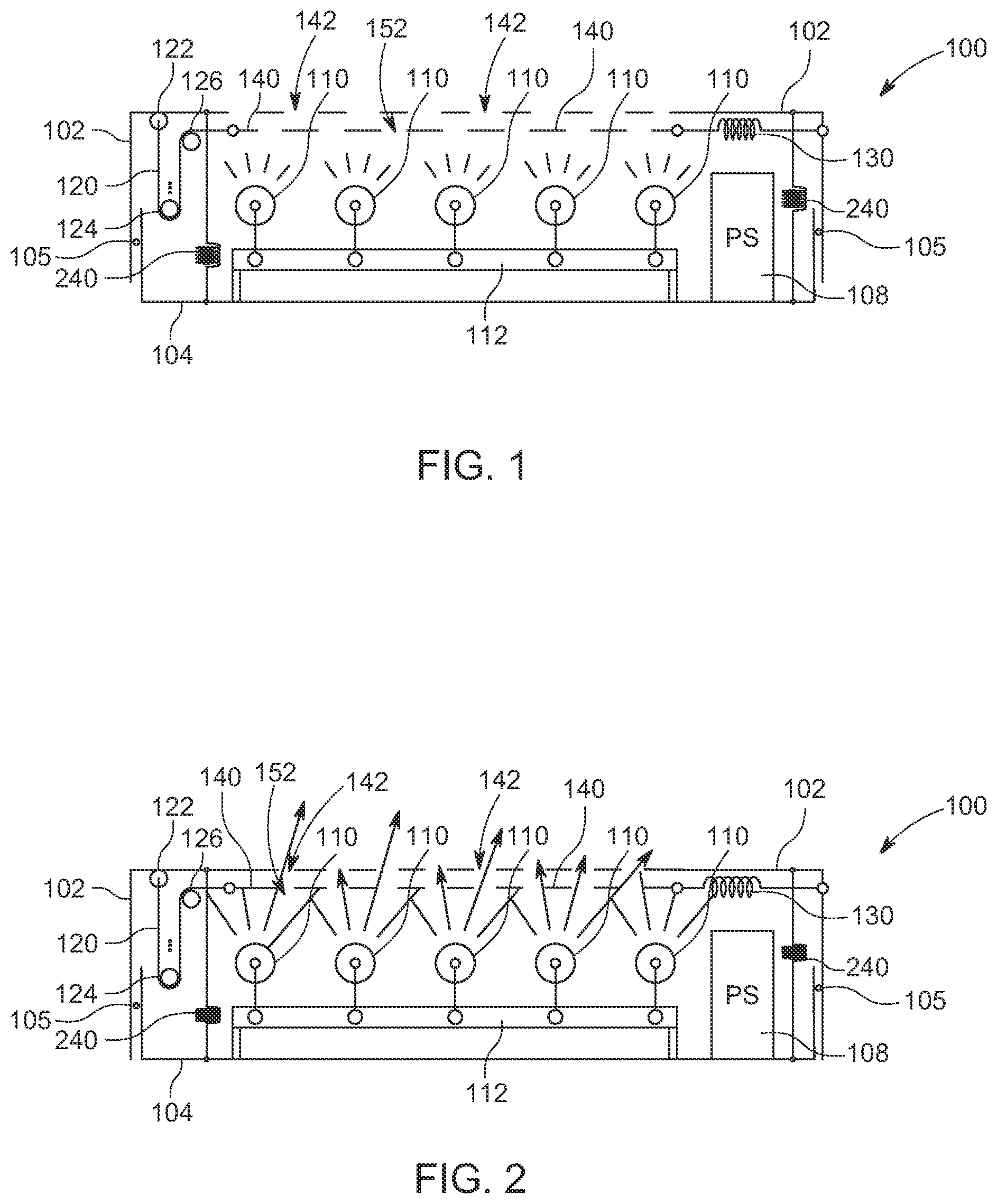 Patent US12496366 — Extending UV emitter life — Figure 1