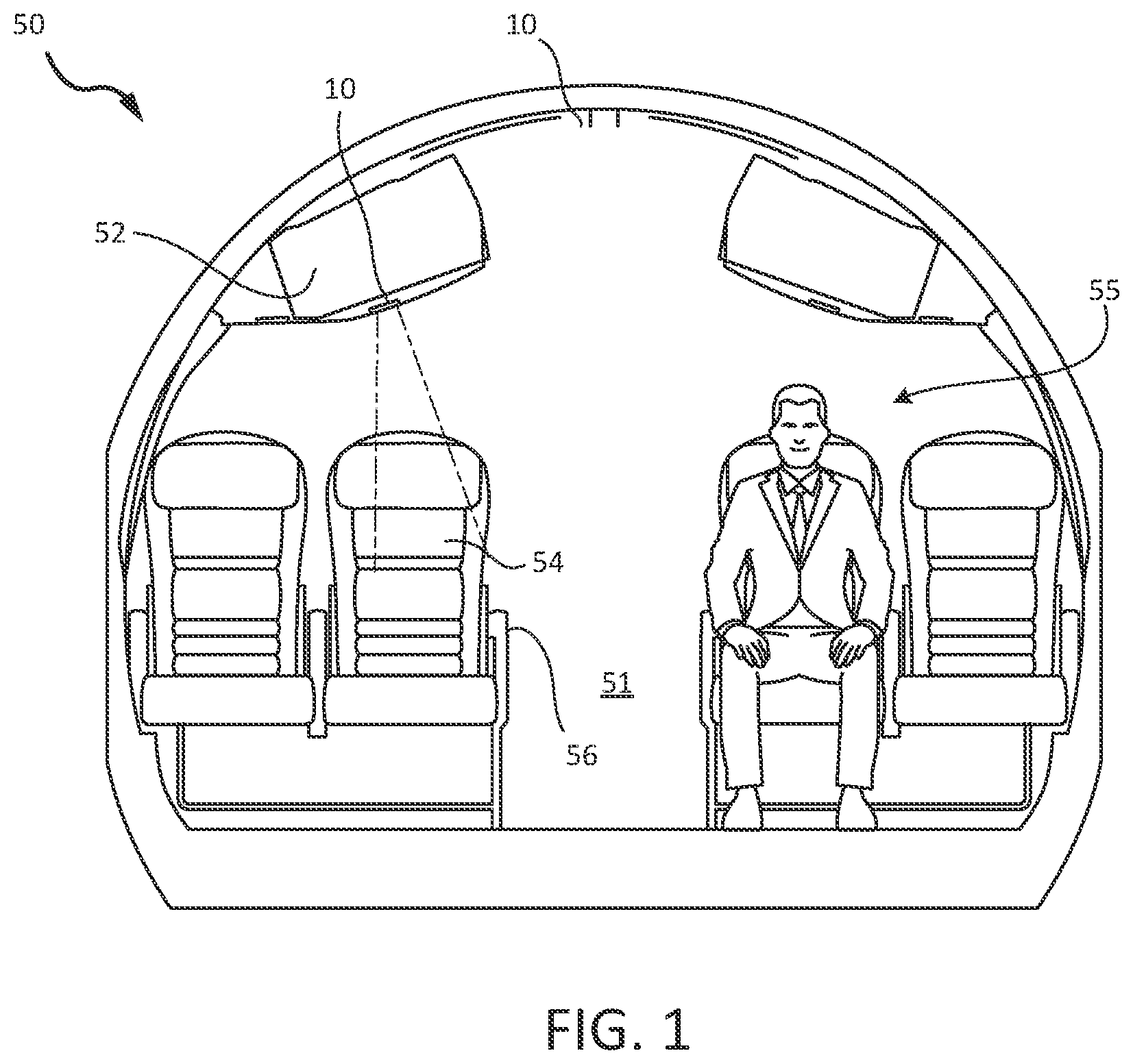 Patent US12496368 — Light conversion systems, methods, and devices — Figure 1