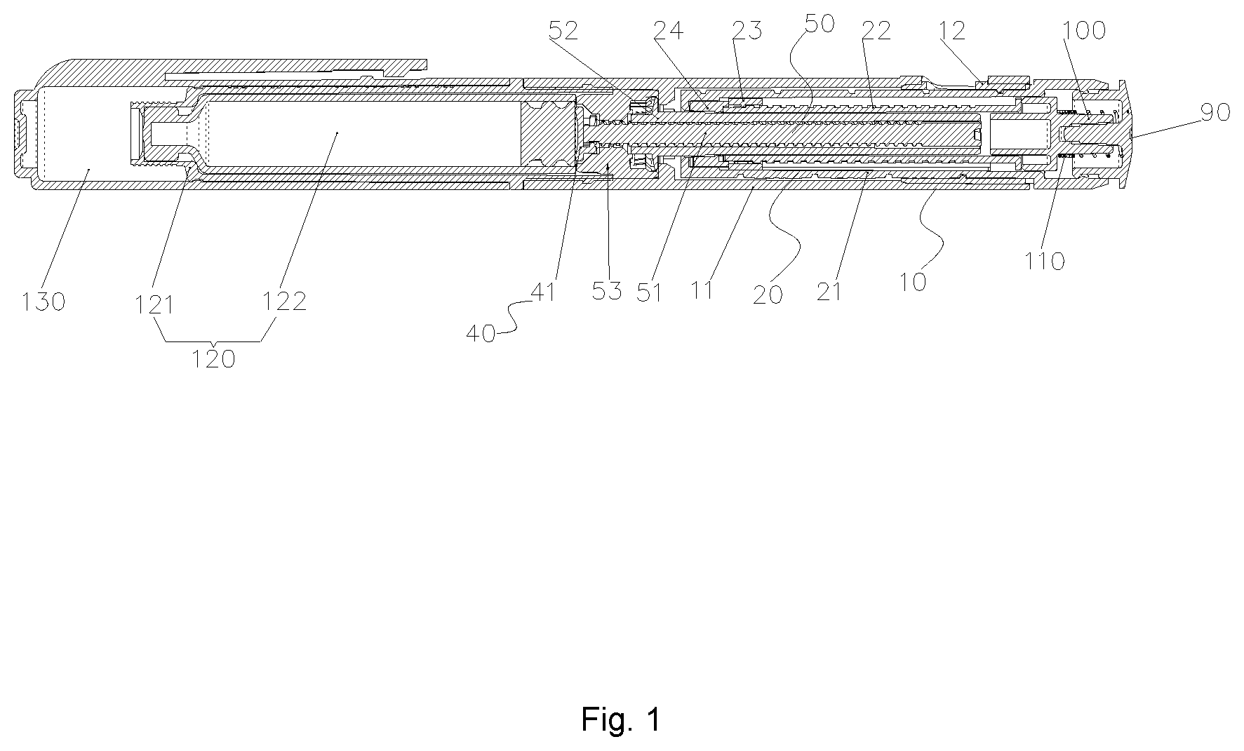 Patent US12496407 — Drug delivery device — Figure 1
