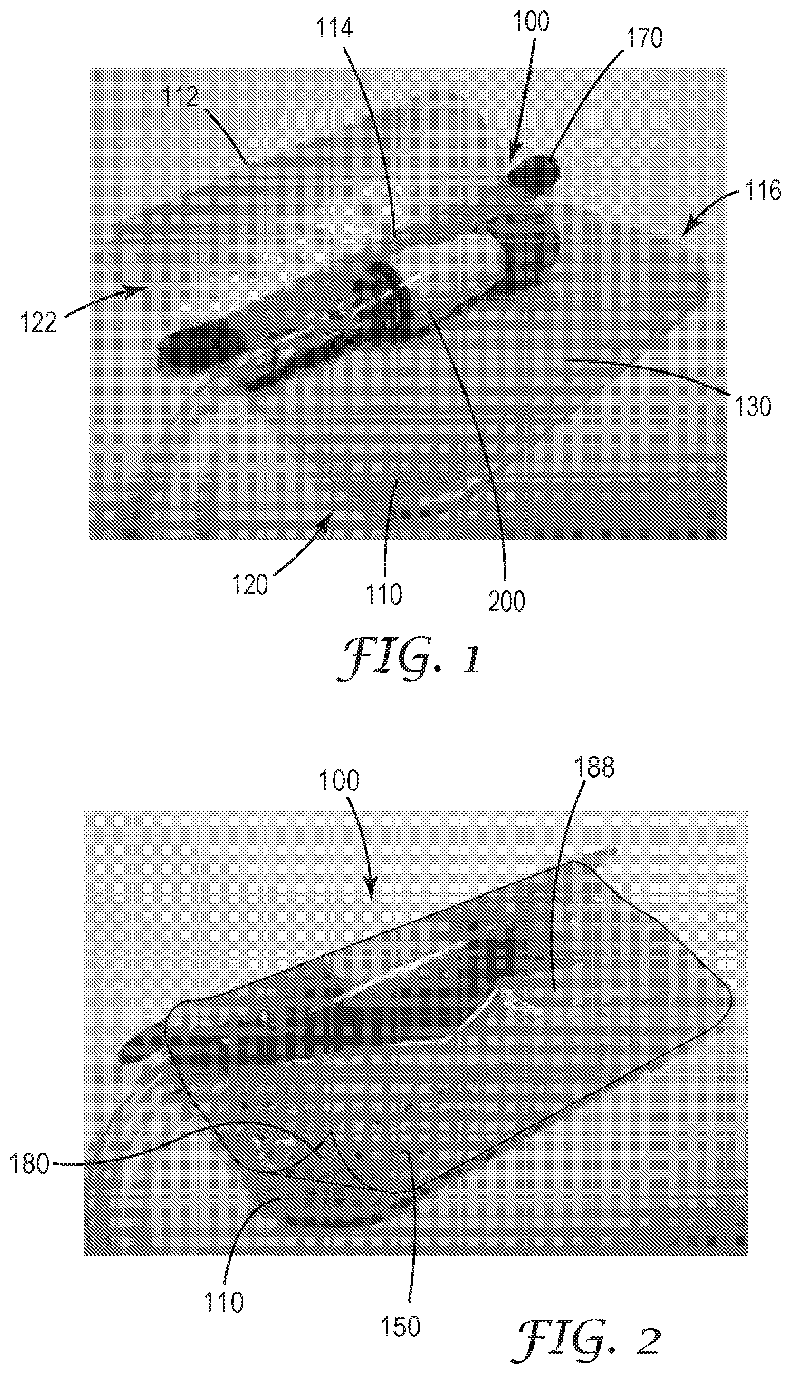 Patent US12496411 Figure 1 – Sealing film with a separable support structure for tamper evident protection