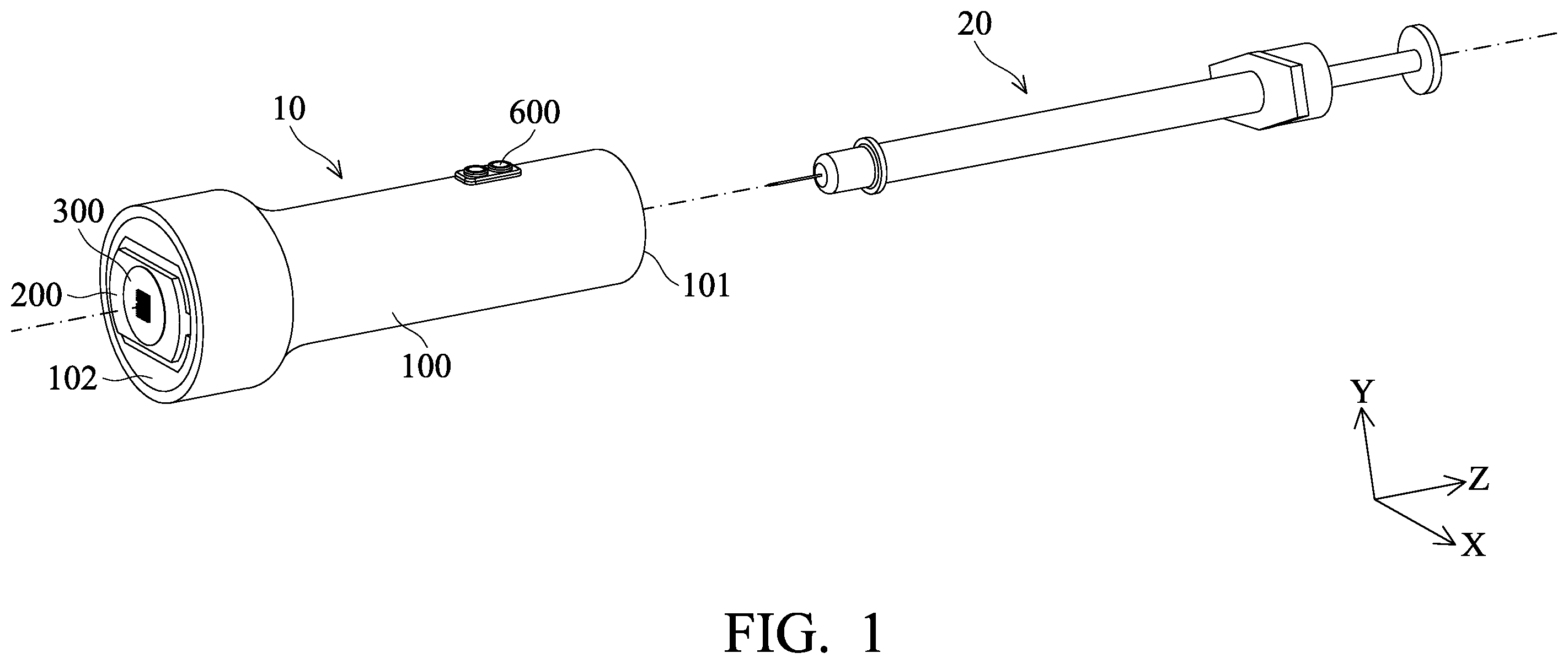 Patent US12496442 — Microneedle electroporation device — Figure 1