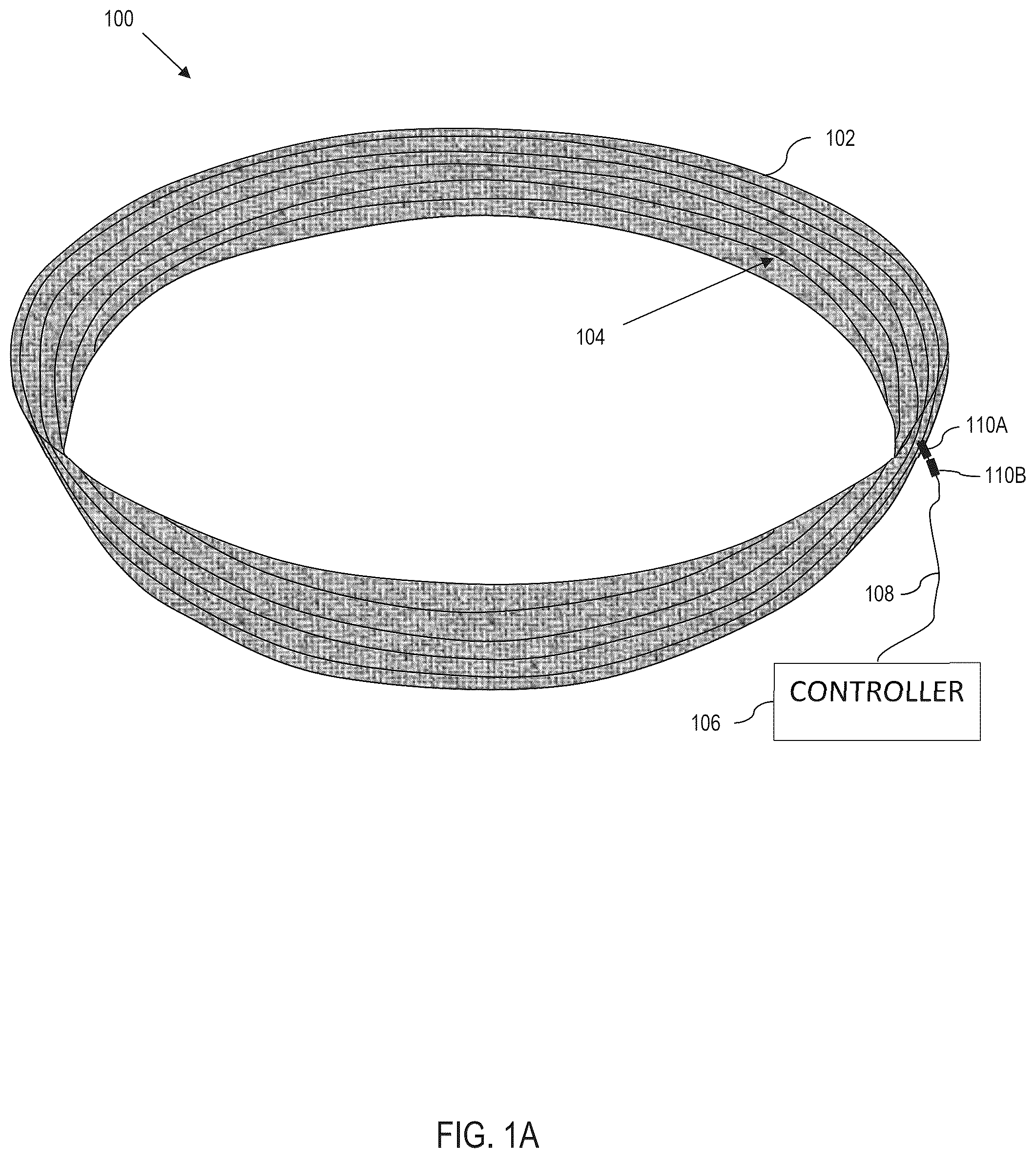 Patent US12496455 — Wearable, non-invasive therapy device — Figure 1