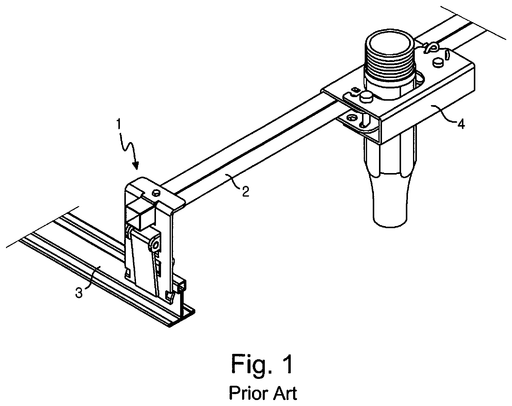 Patent US12496478 — Side bracket for installation of sprinkler — Figure 1