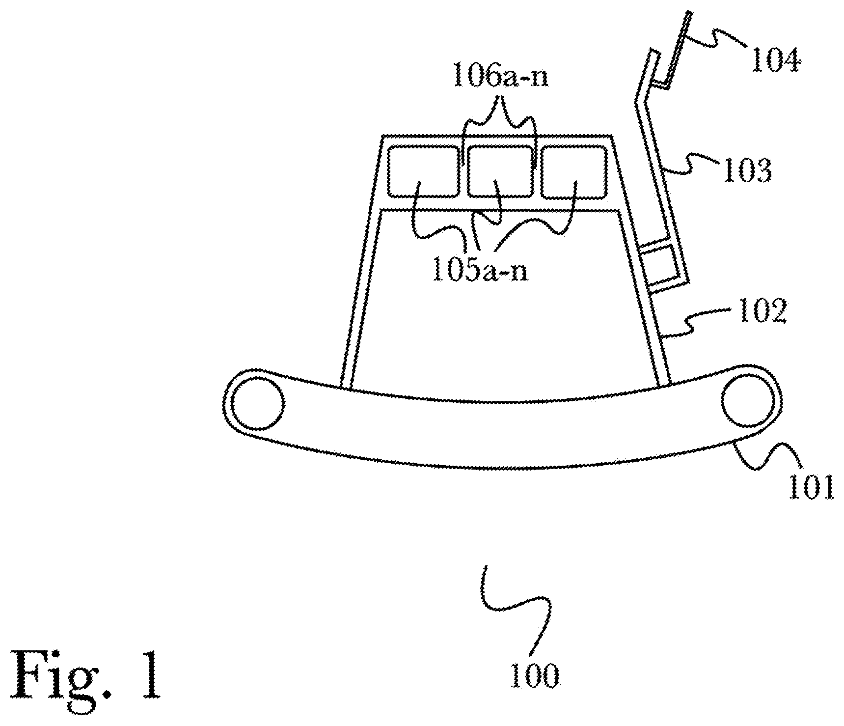 Patent US12496492 — System and method for targeted neurological therapy using brainwave entrainment with passive treatment — Figure 1