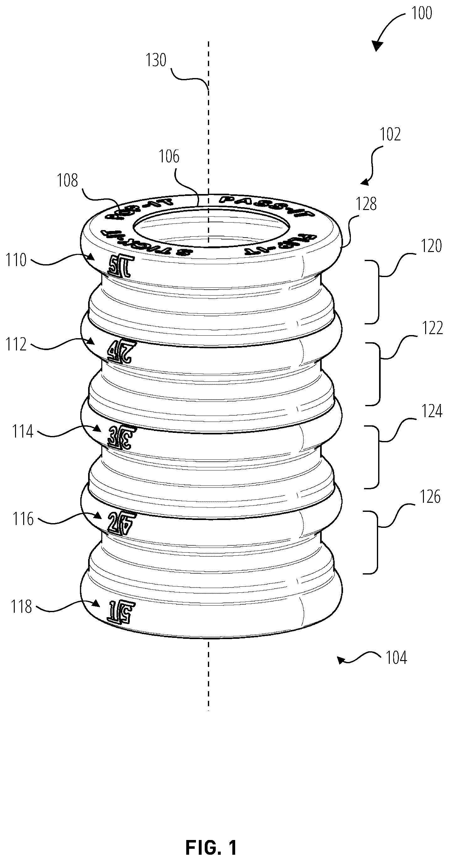 Patent US12496503 — Projectile party game — Figure 1