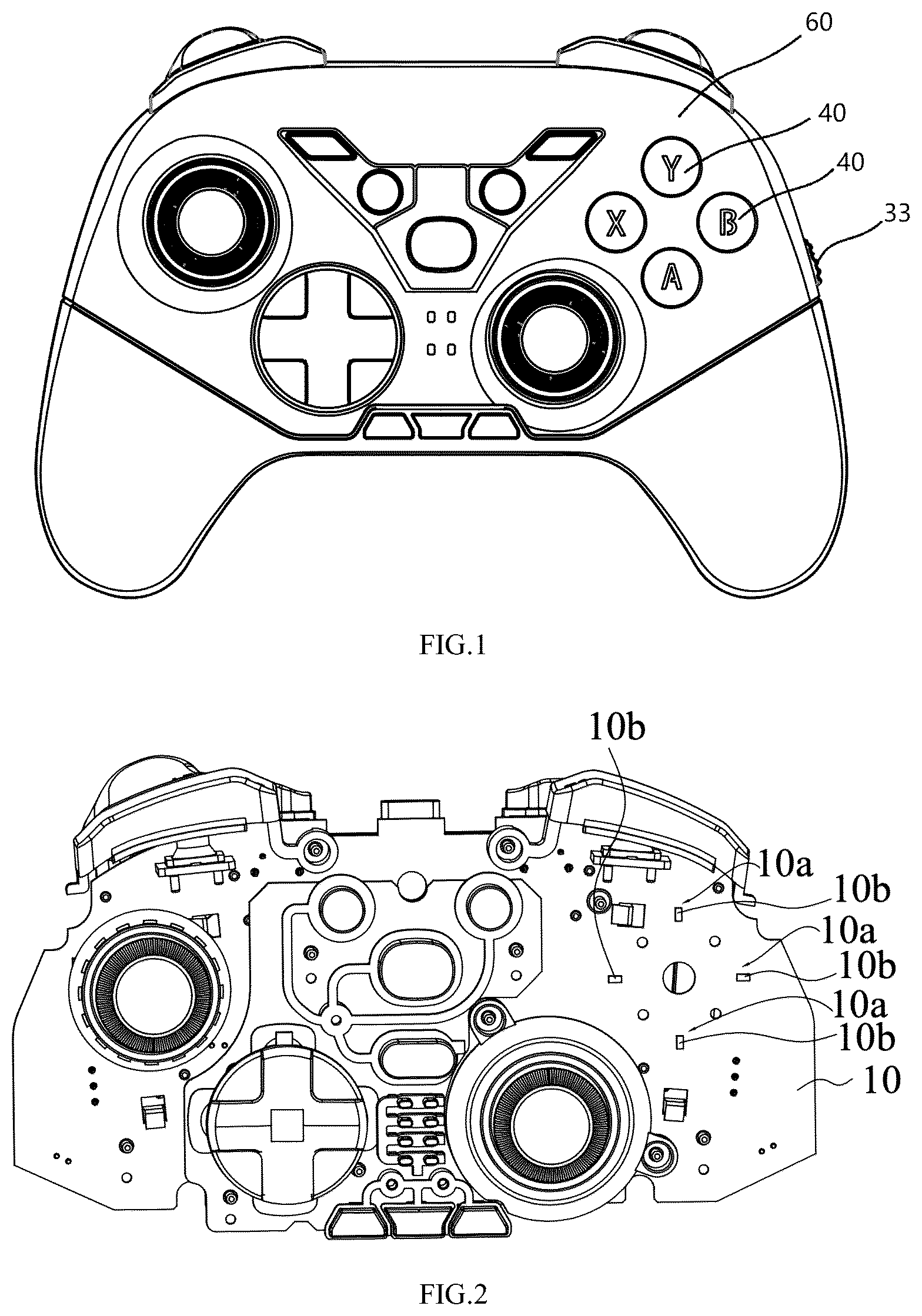 Patent US12496515 — Gamepad — Figure 1