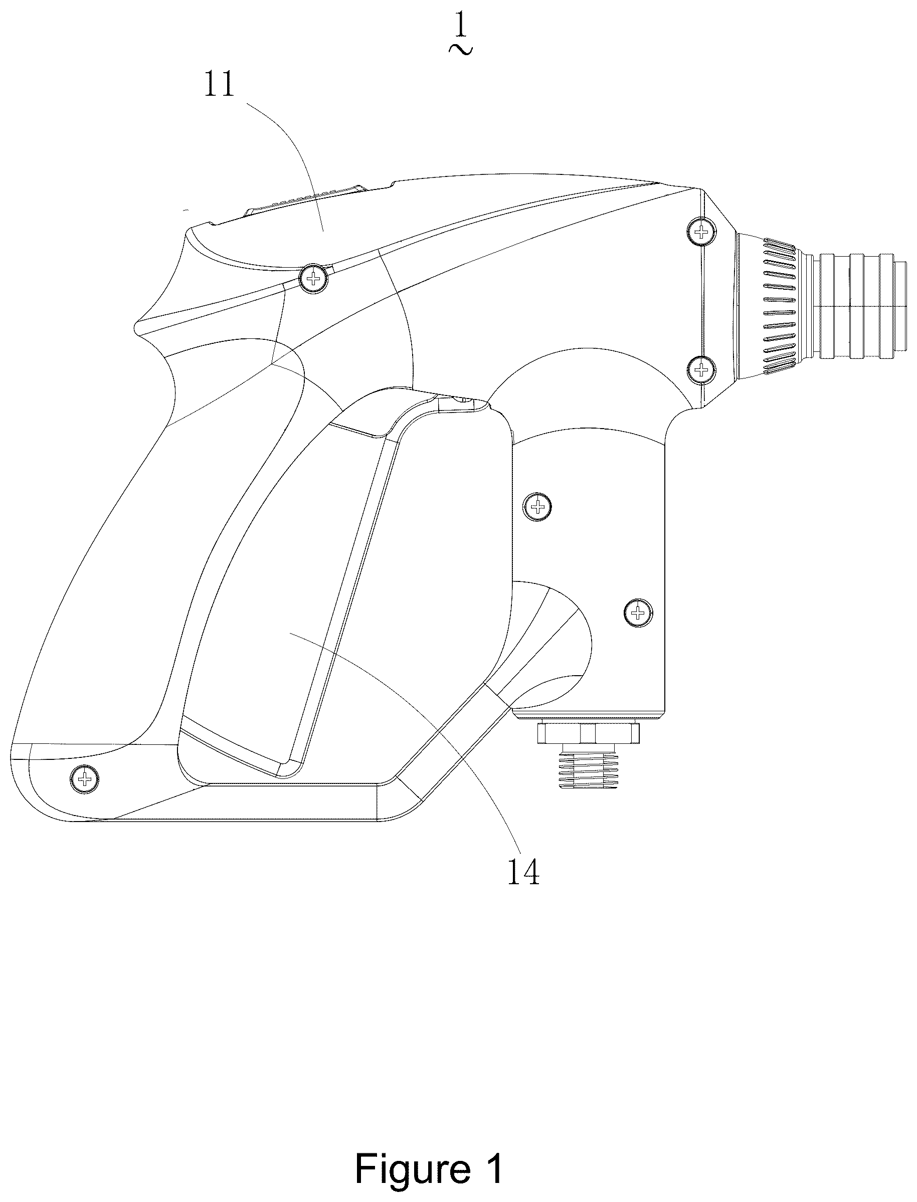 Patent US12496603 — Water gun — Figure 1
