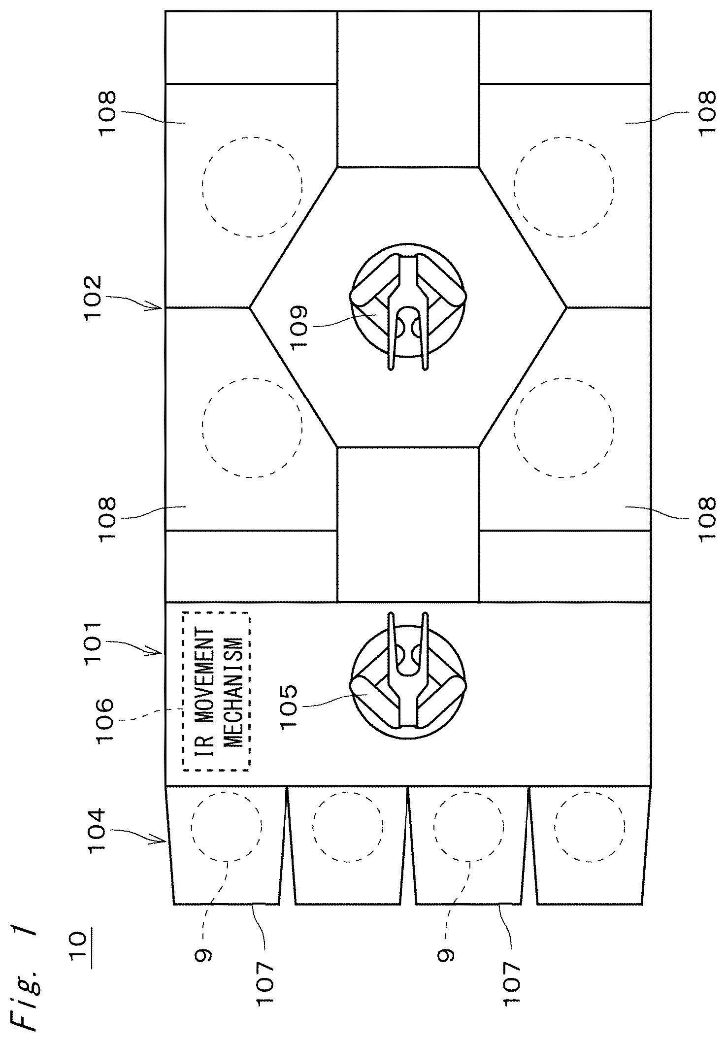 Patent US12496622 — Substrate processing apparatus — Figure 1