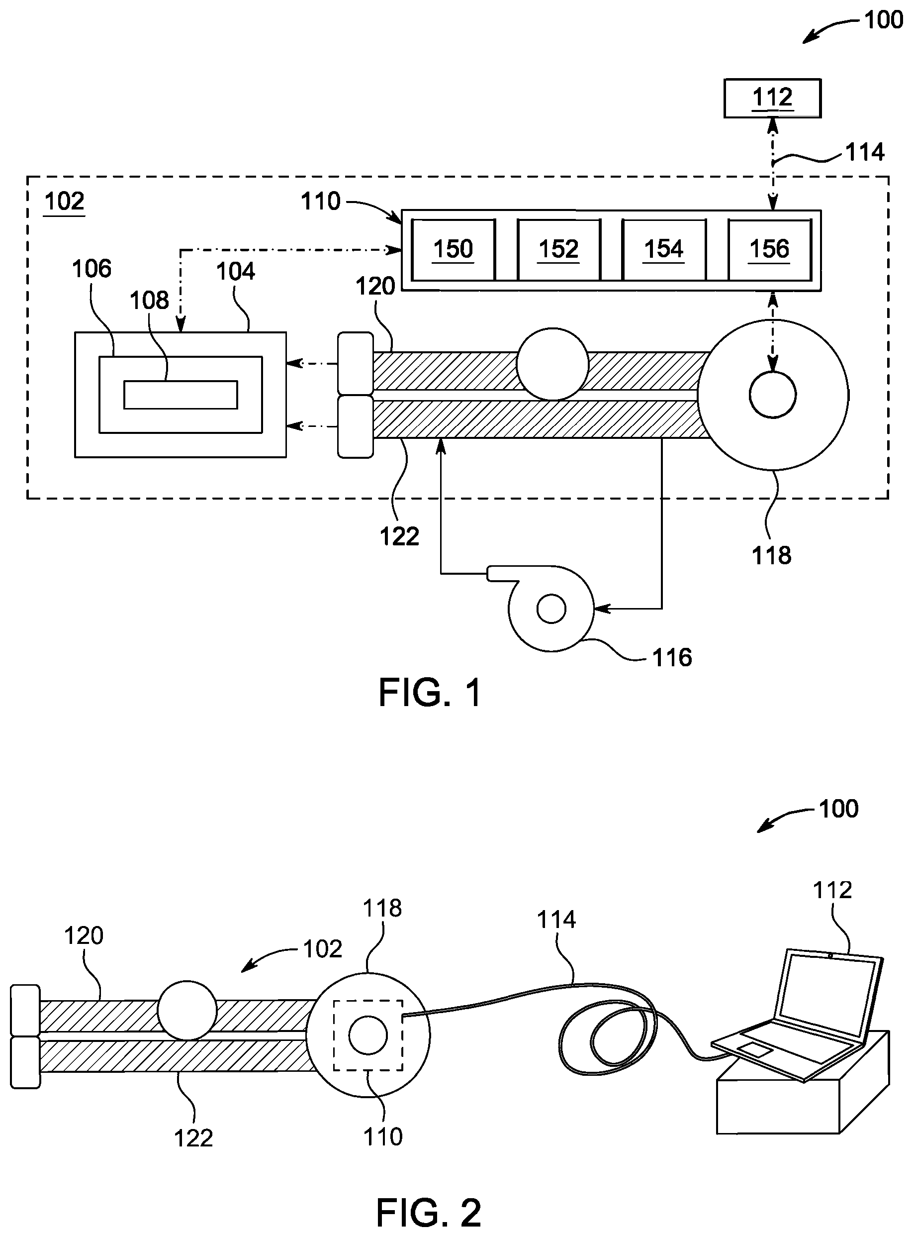 Patent US12496625 Figure 1 – Vessel cleaning robotic system