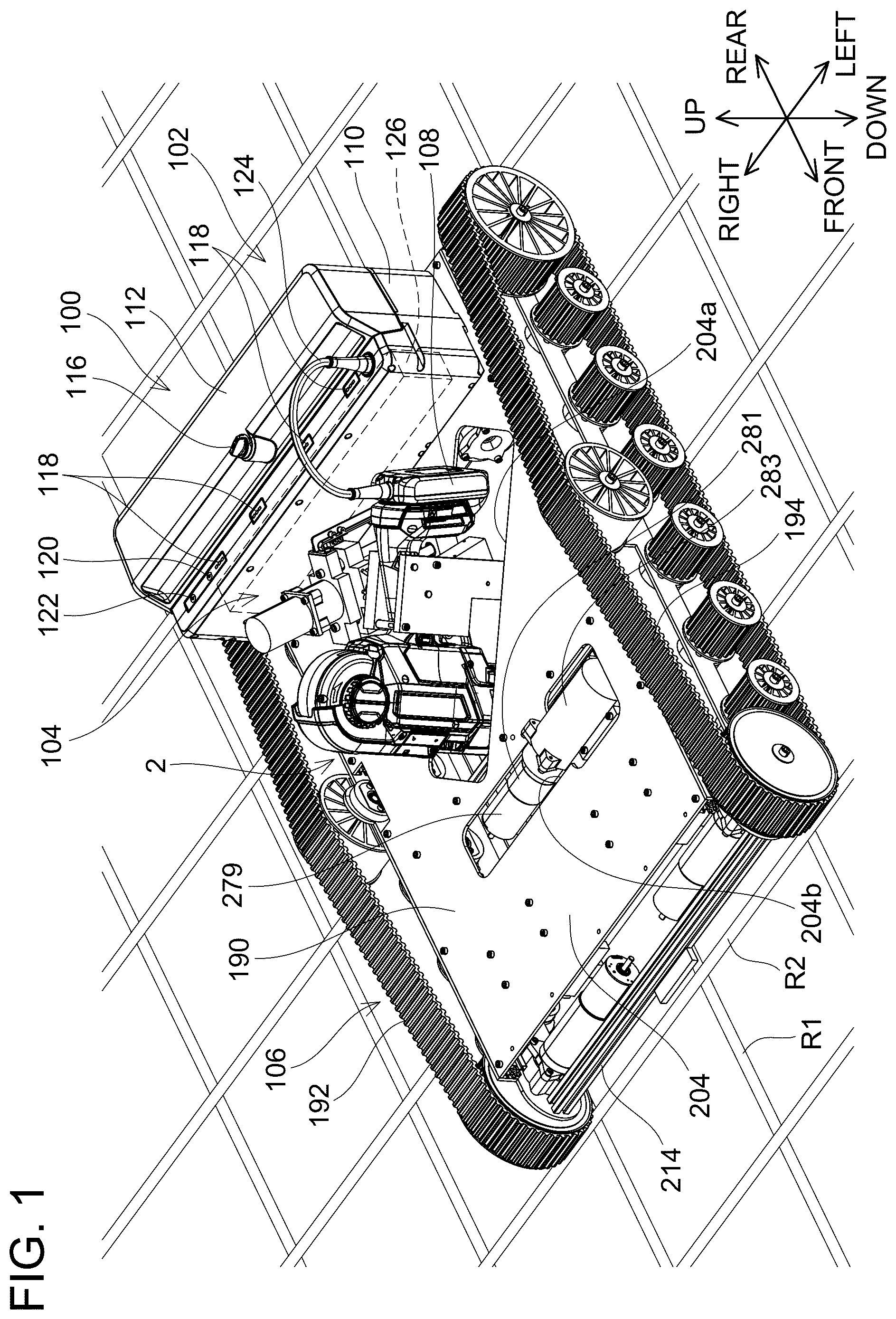 Patent US12496630 — Rebar tying robot — Figure 1