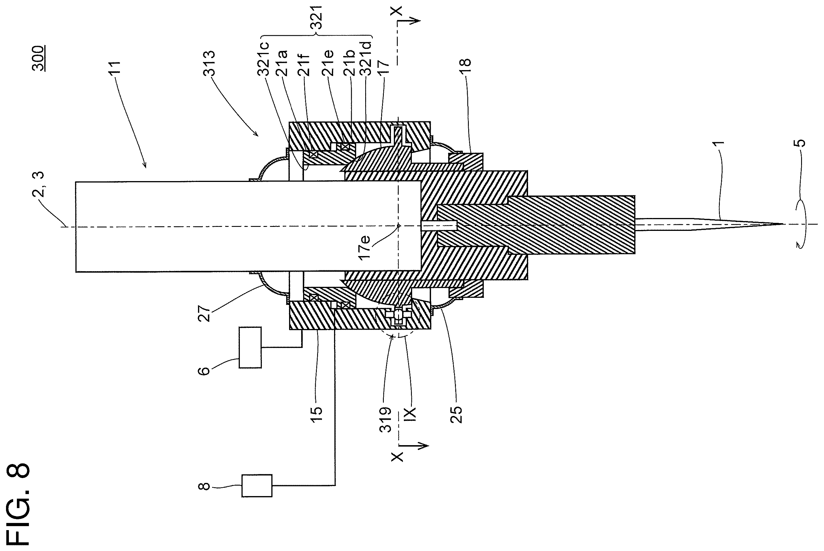 Patent US12496642 Figure 8 – Tool bracket, deburring tool with tool bracket, and deburring method