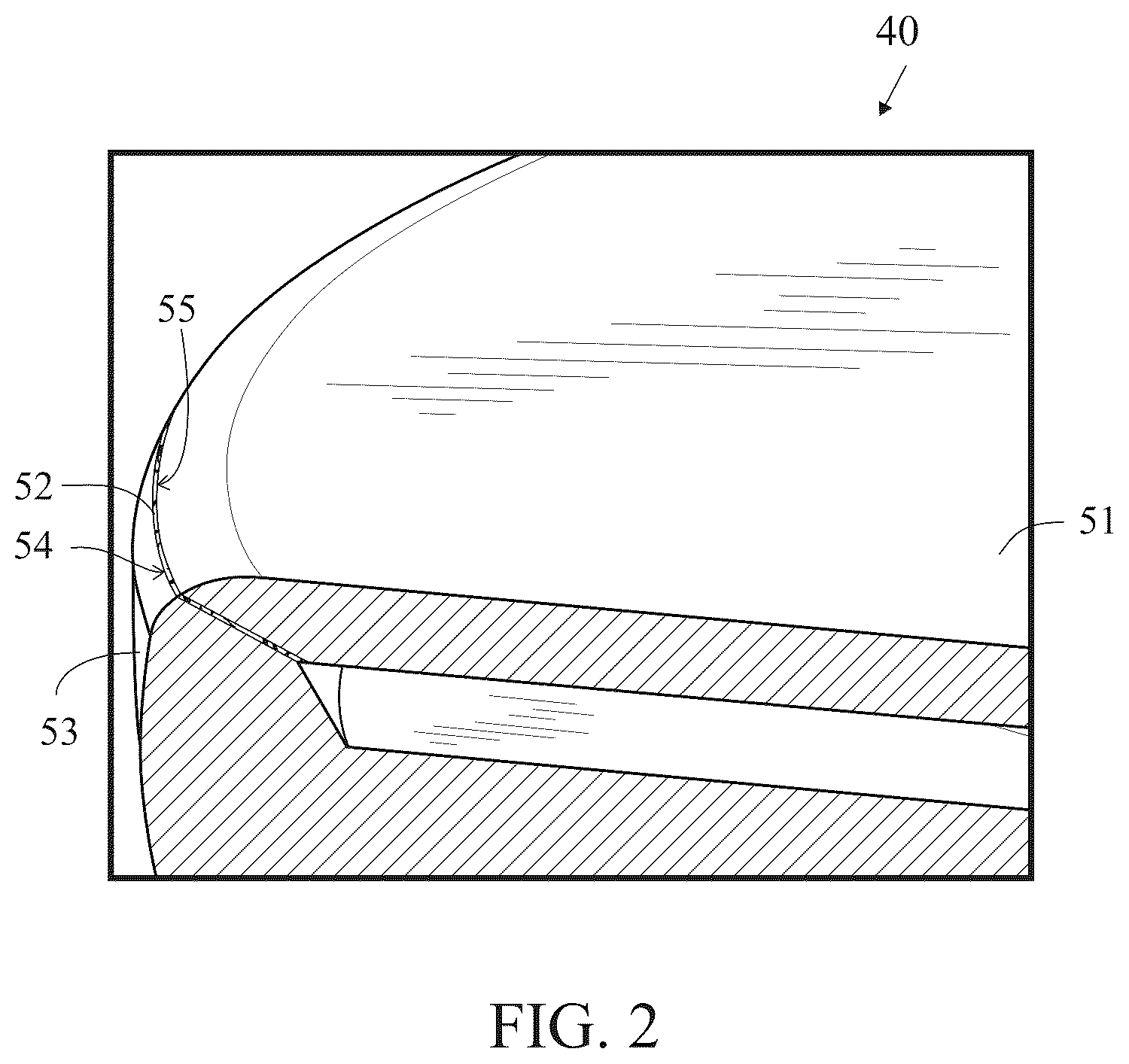 Patent US12496646 Figure 2 – Golf club head with miter joint for brazing