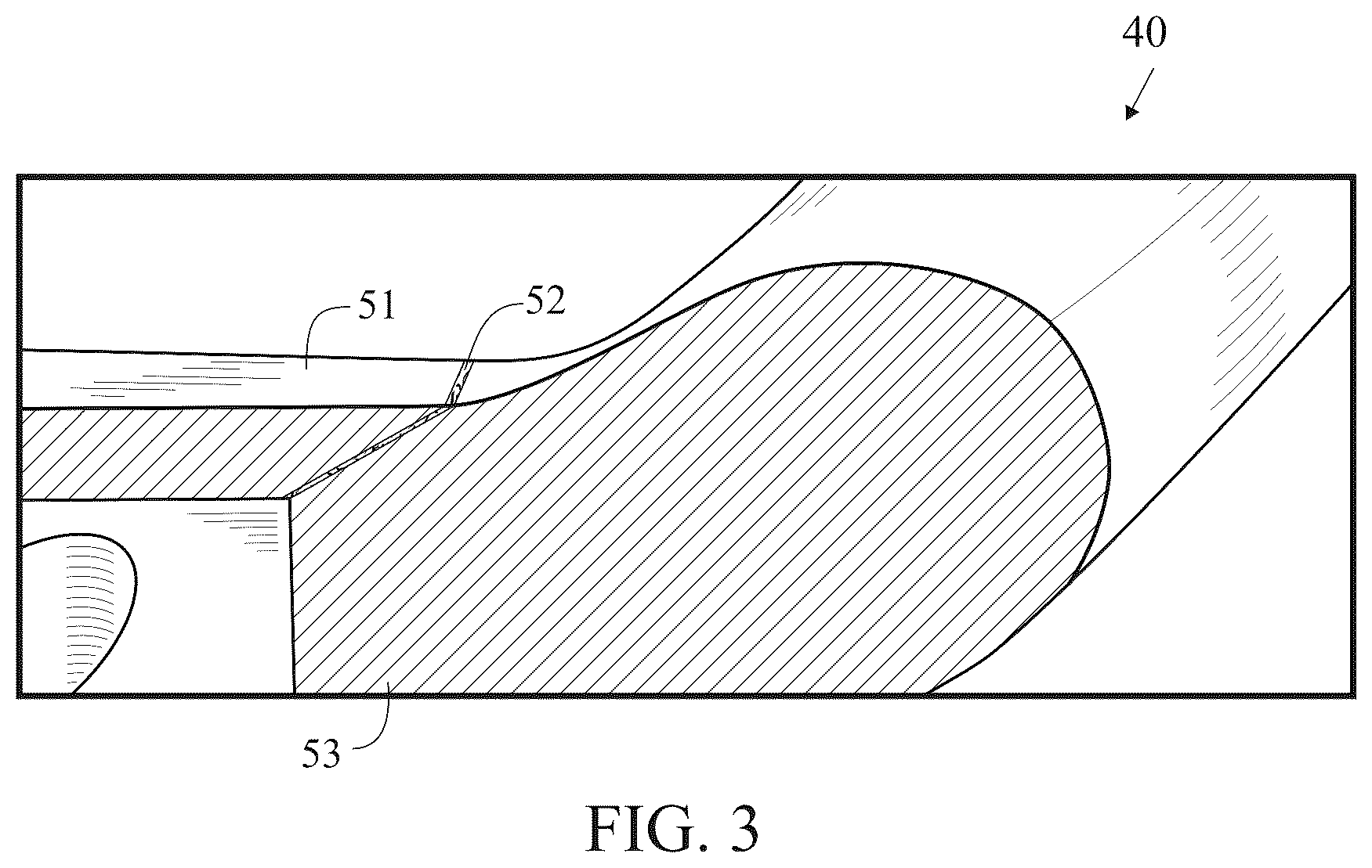 Patent US12496646 Figure 3 – Golf club head with miter joint for brazing