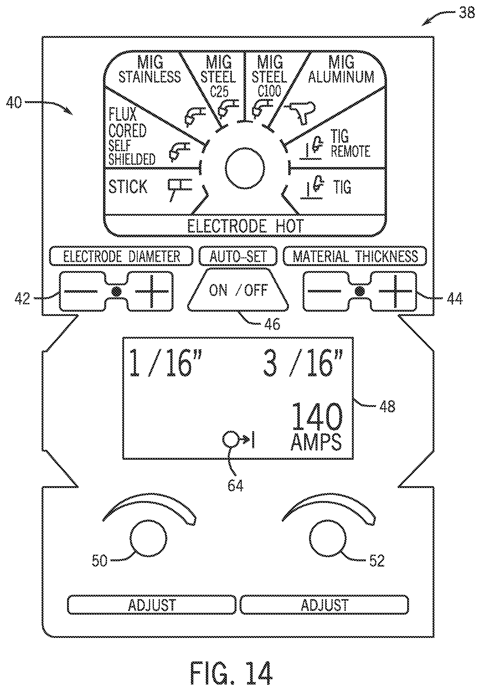 Patent US12496650 Figure 14 – Method for setting welding parameters