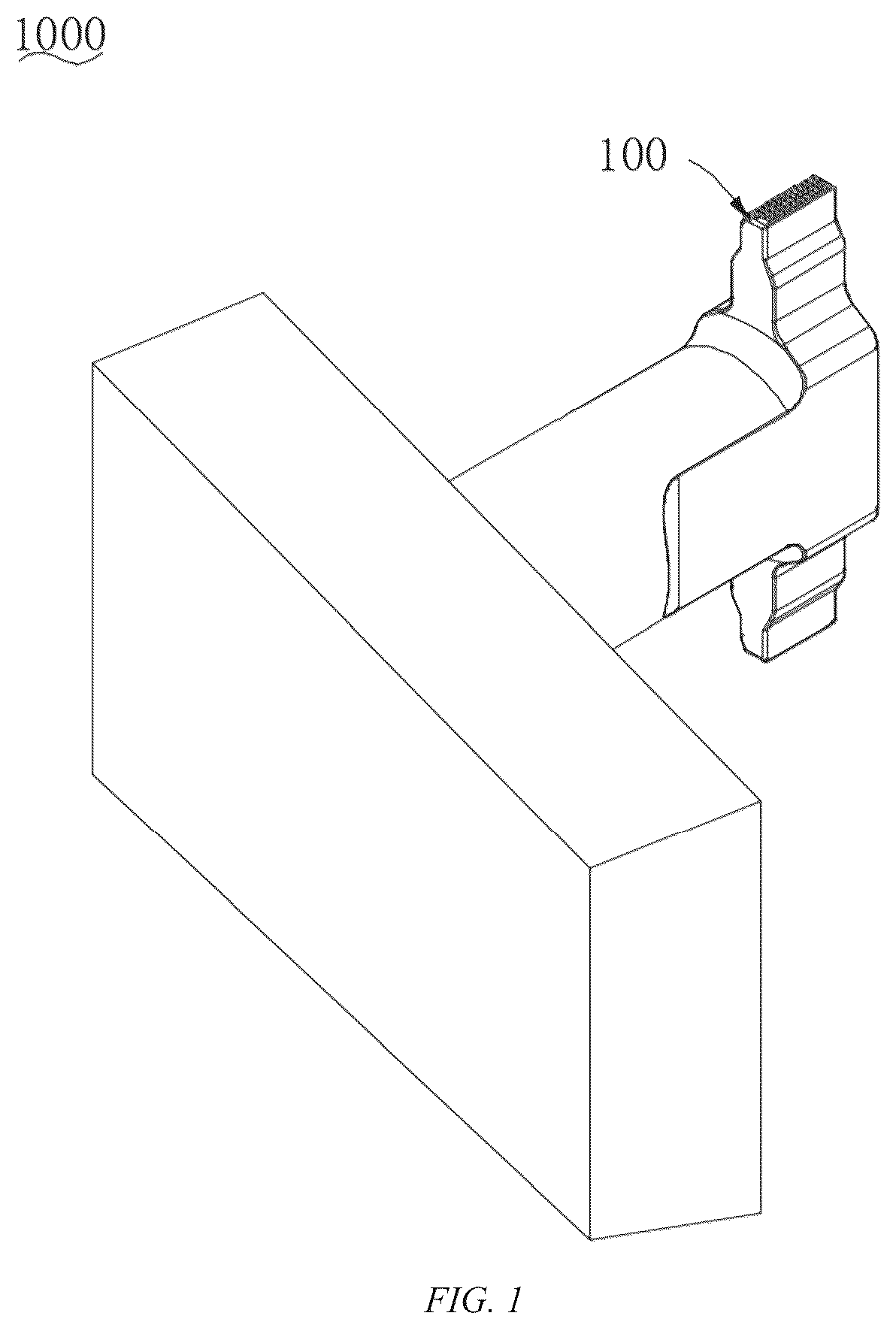 Patent US12496654 — Ultrasonic welding head and welding device — Figure 1