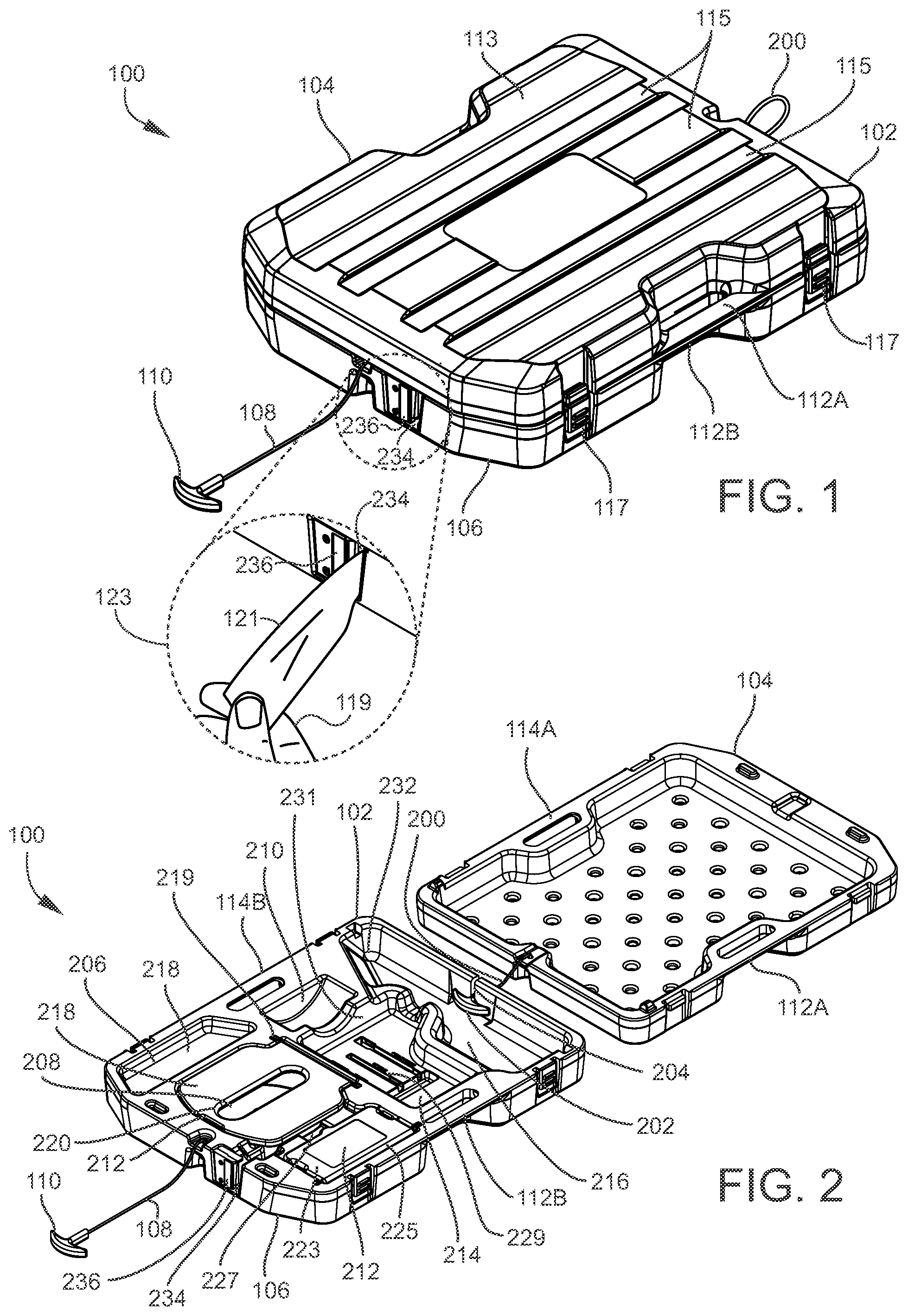 Patent US12496702 — Sled systems for cutting stored materials and for storing elongated and flexible supplies — Figure 1