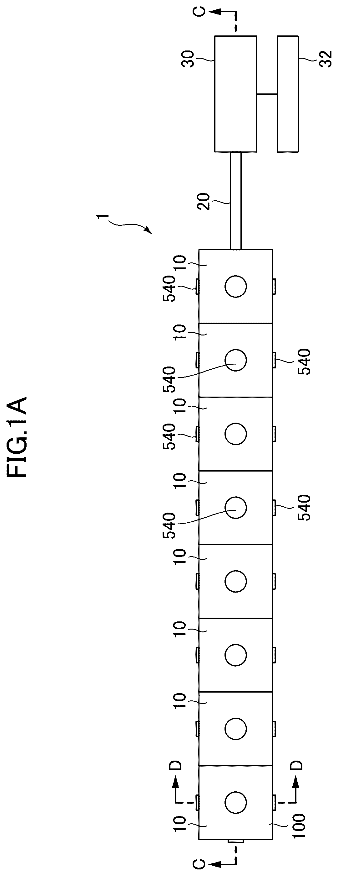 Patent US12496717 — Robot component module, robot — Figure 1