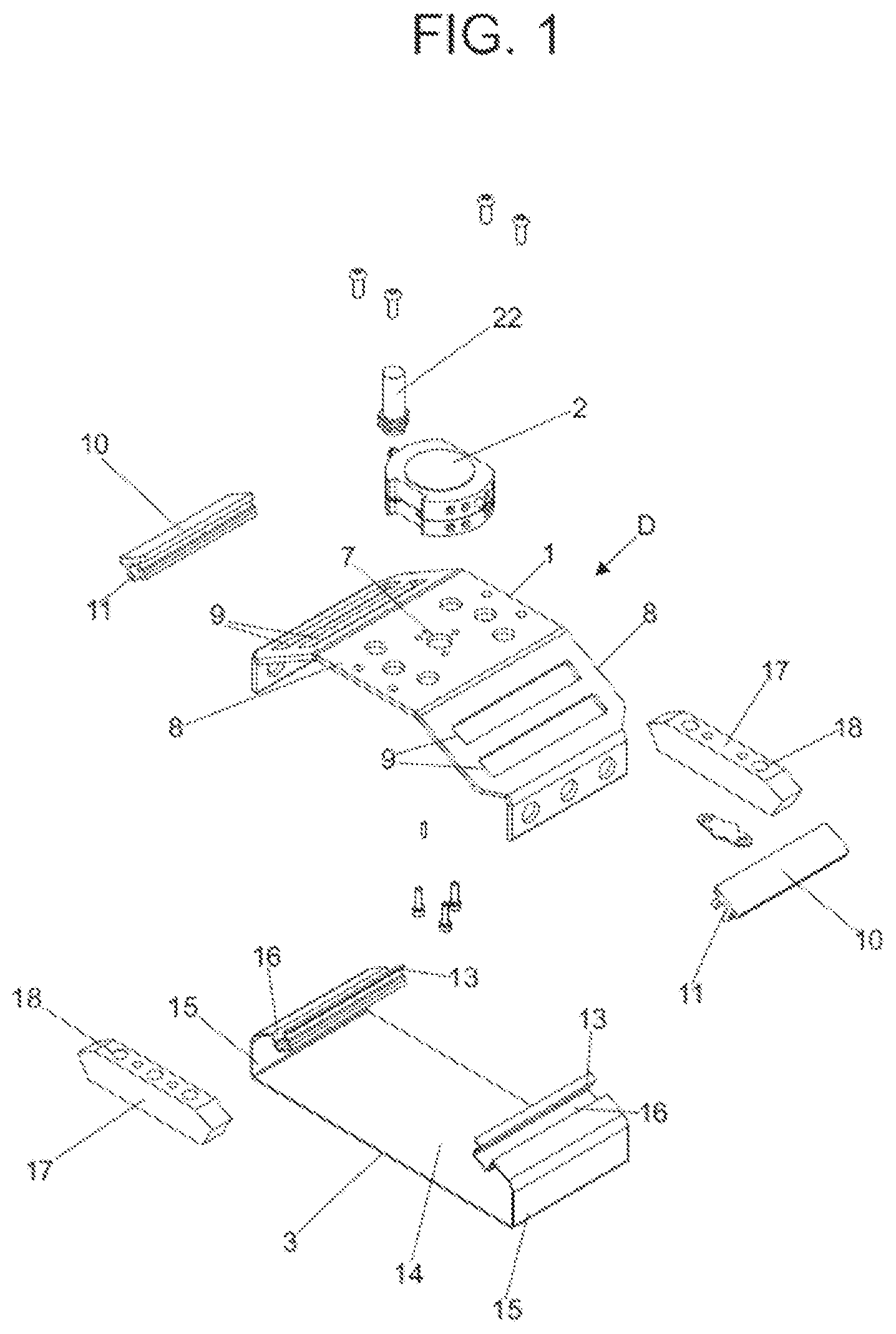 Patent US12496729 — Device for handling products in individual or grouped containers based on movement by elastic pressure in the top of the containers — Figure 1